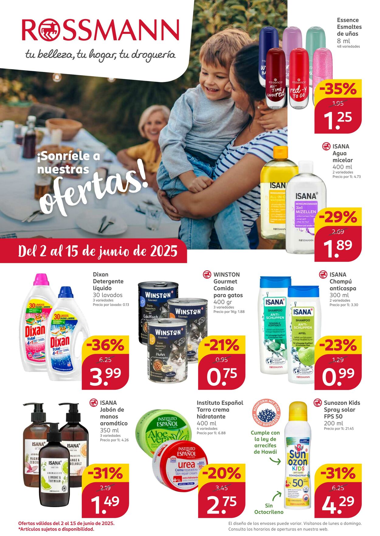 Folleto Rossmann 02.06.2025 - 15.06.2025