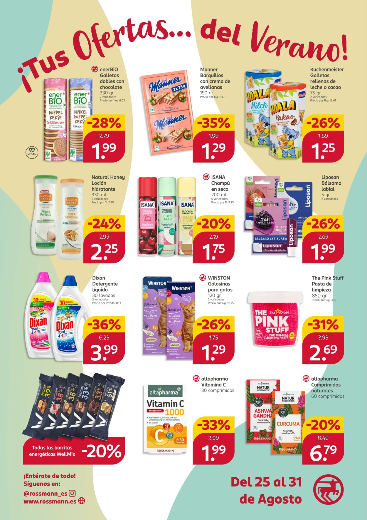 Folleto Rossmann 25.08.2025 - 31.08.2025