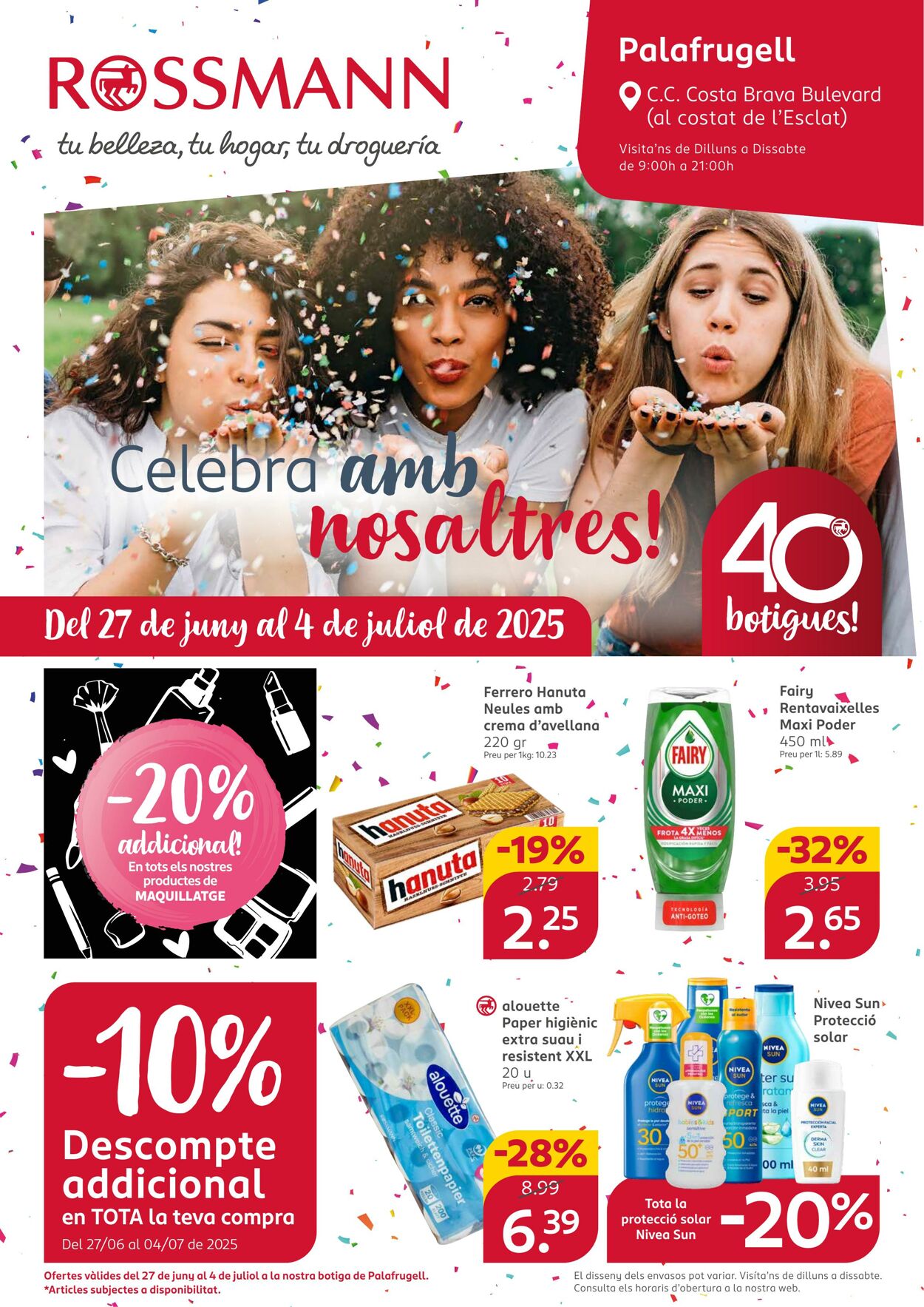 Folleto Rossmann 27.06.2025 - 04.07.2025