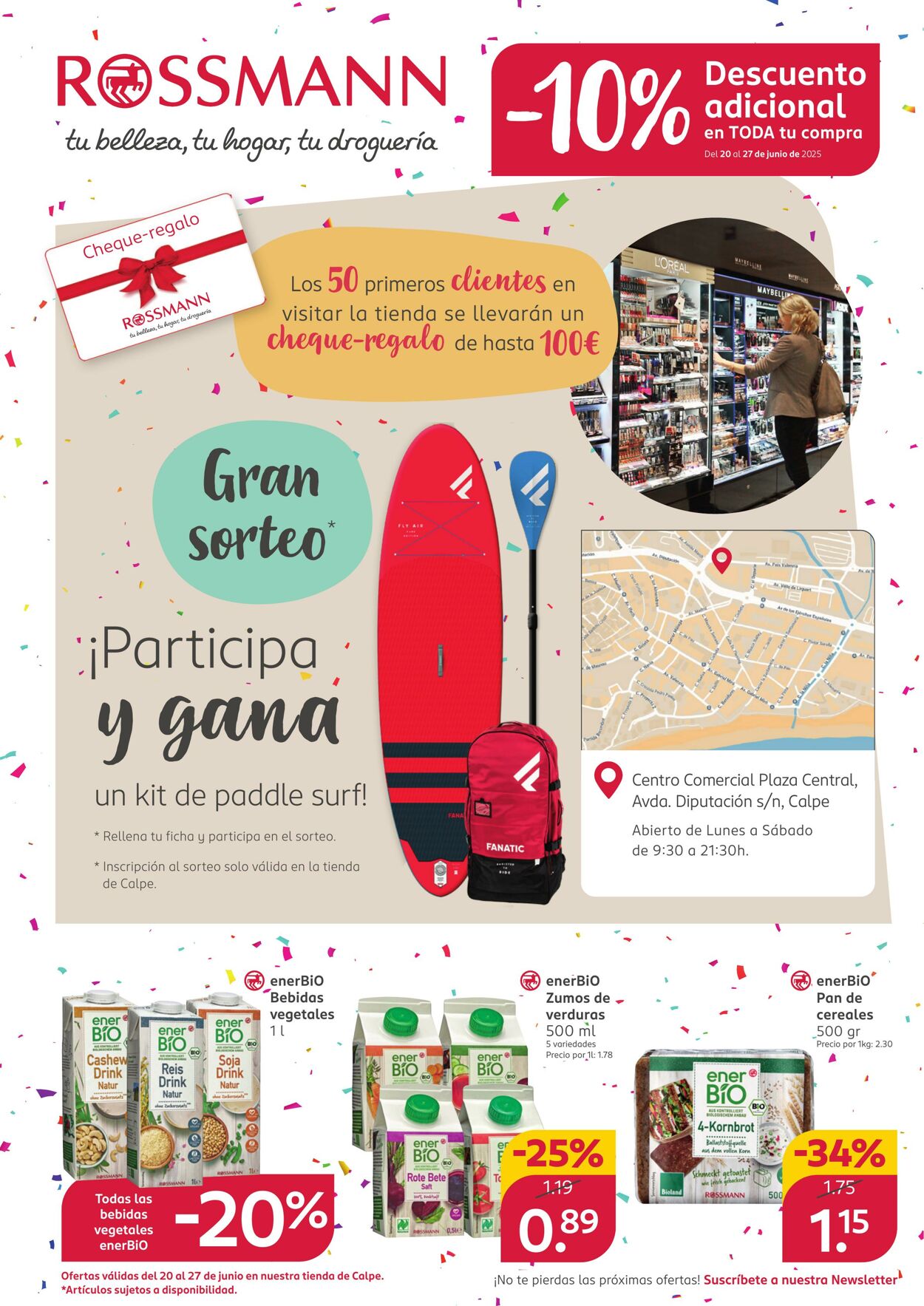 Folleto Rossmann 20.06.2025 - 27.06.2025