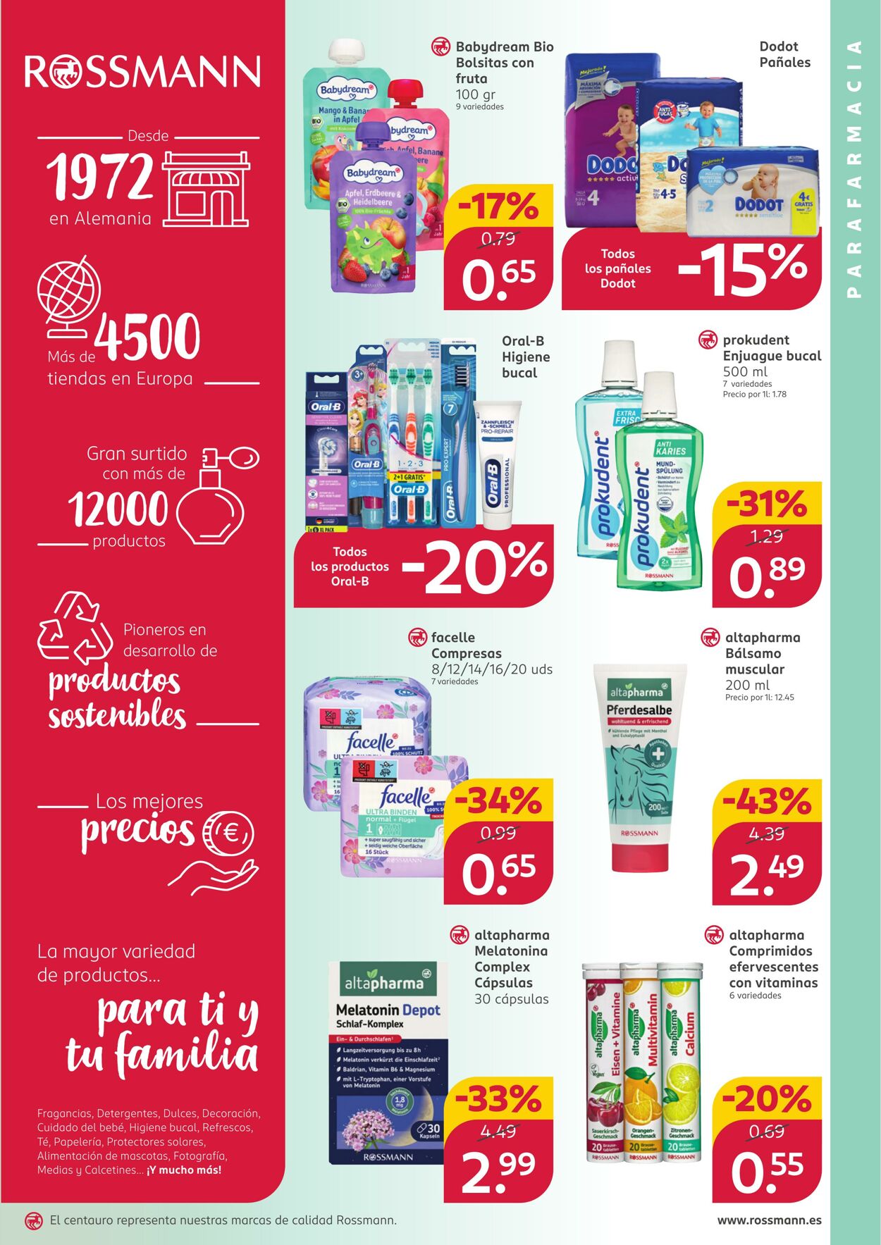 Folleto Rossmann 20.06.2025 - 27.06.2025