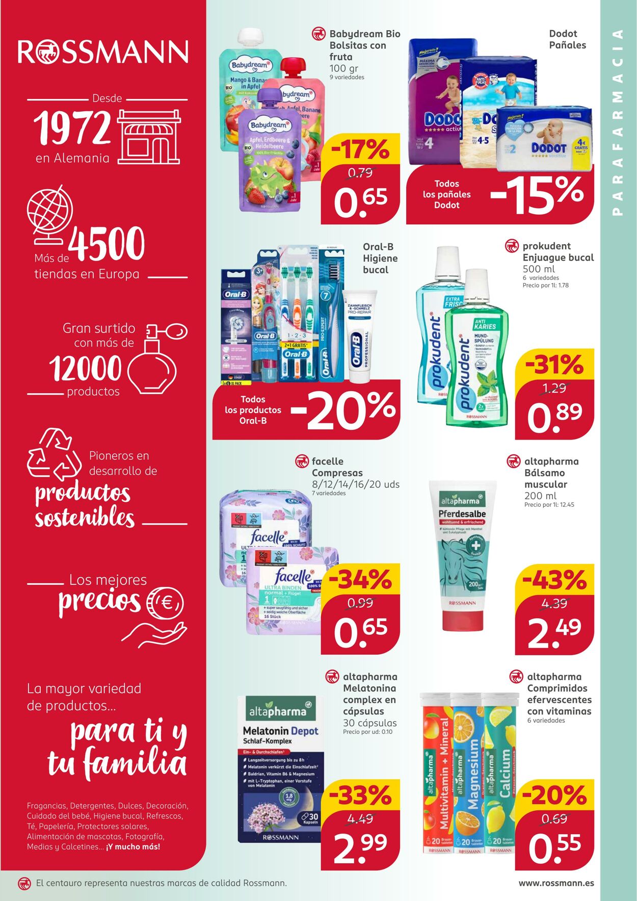 Folleto Rossmann 04.07.2025 - 11.07.2025