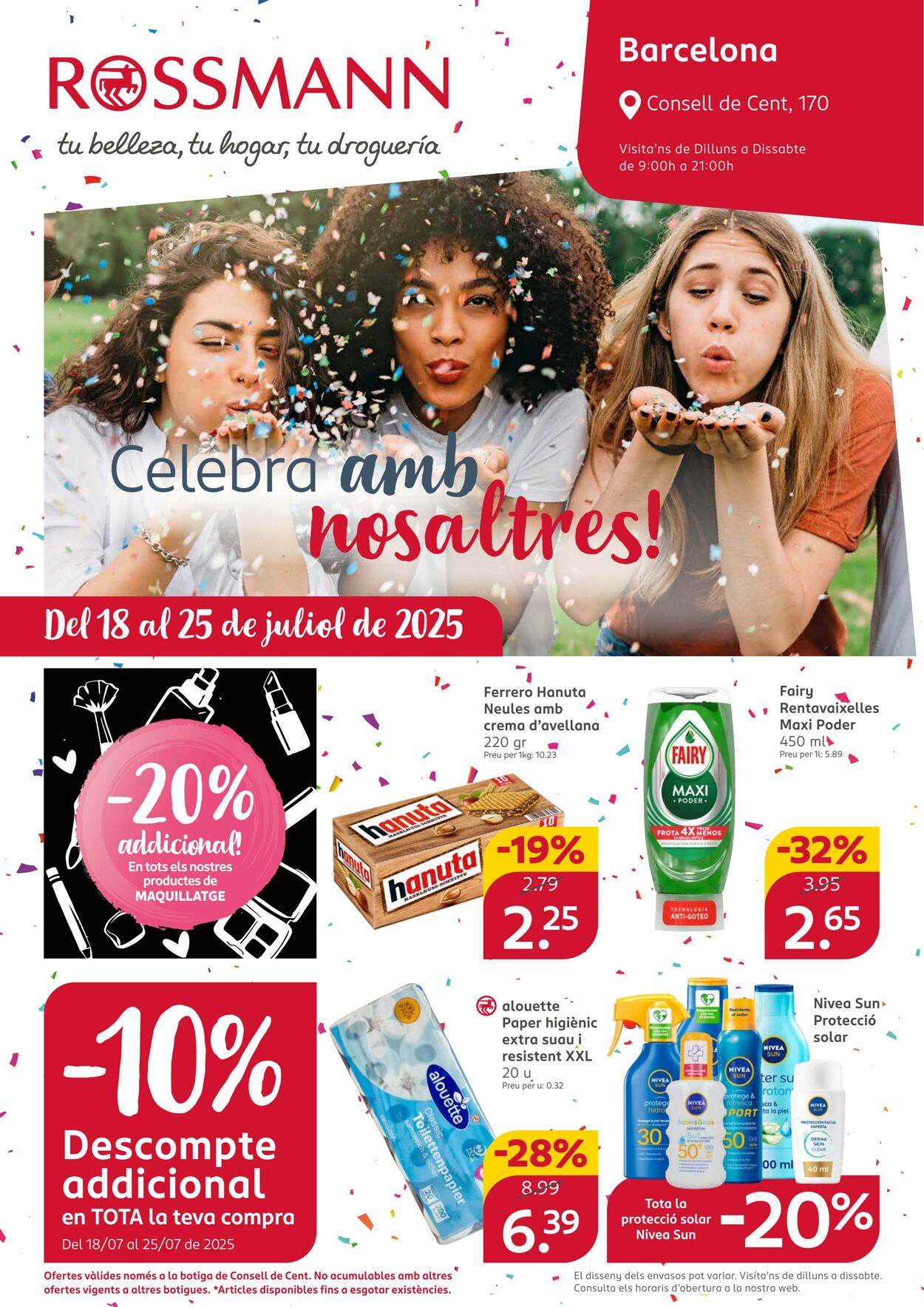 Folleto Rossmann 18.07.2025 - 25.07.2025