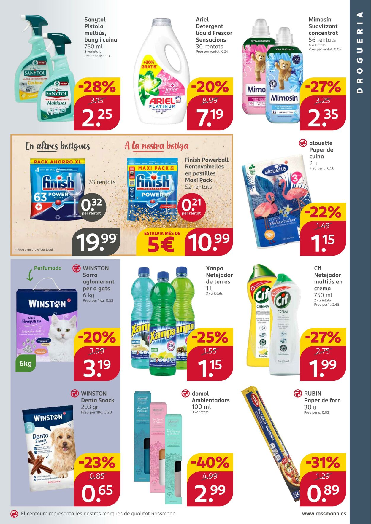 Folleto Rossmann 18.07.2025 - 25.07.2025
