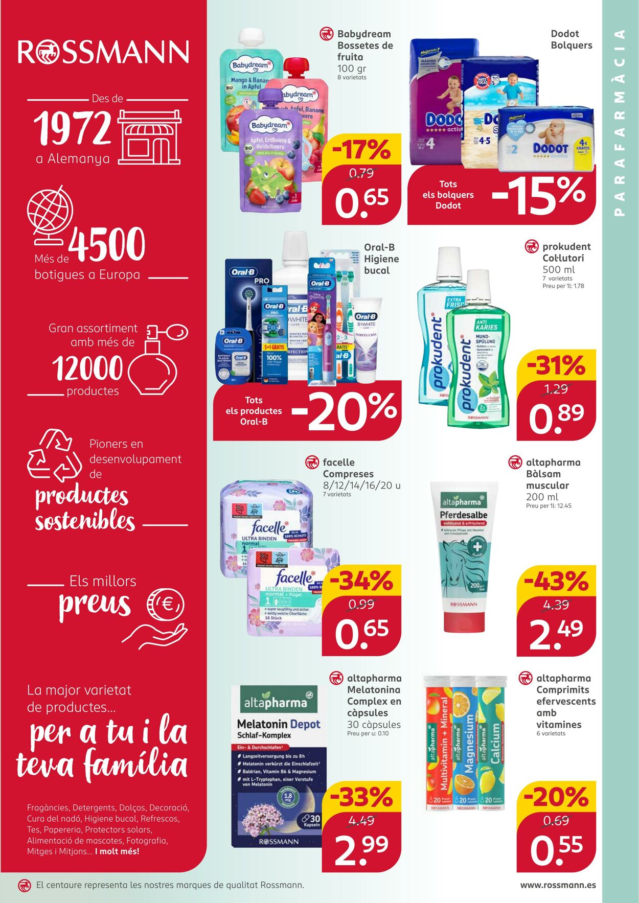 Folleto Rossmann 18.07.2025 - 25.07.2025