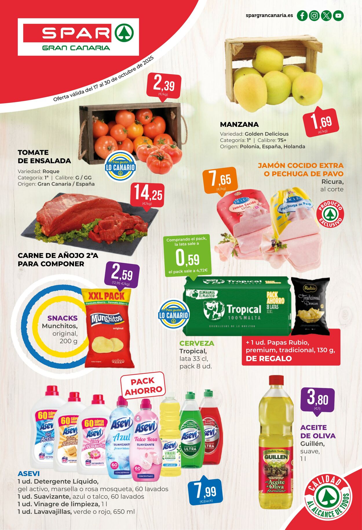 Folleto SPAR 17.10.2025 - 30.10.2025