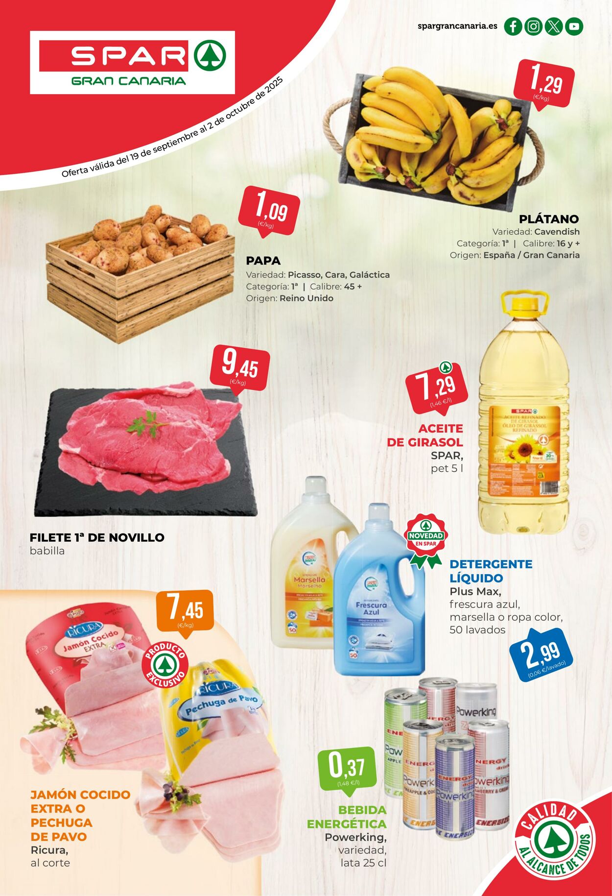 Folleto SPAR 19.09.2025 - 02.10.2025