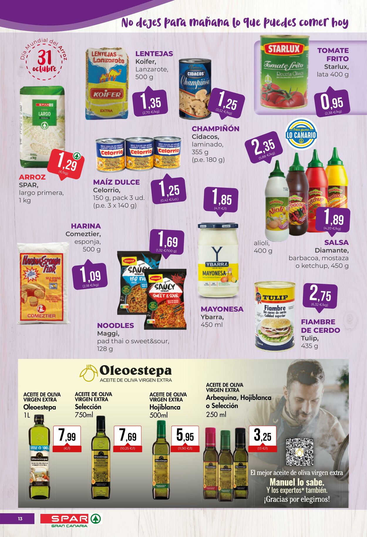 Folleto SPAR 31.10.2025 - 13.11.2025