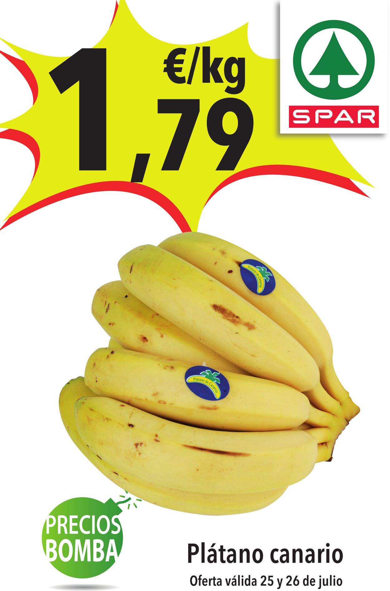 Folleto SPAR - Precios bomba - SPAR 25 jul., 2025 - 26 jul., 2025