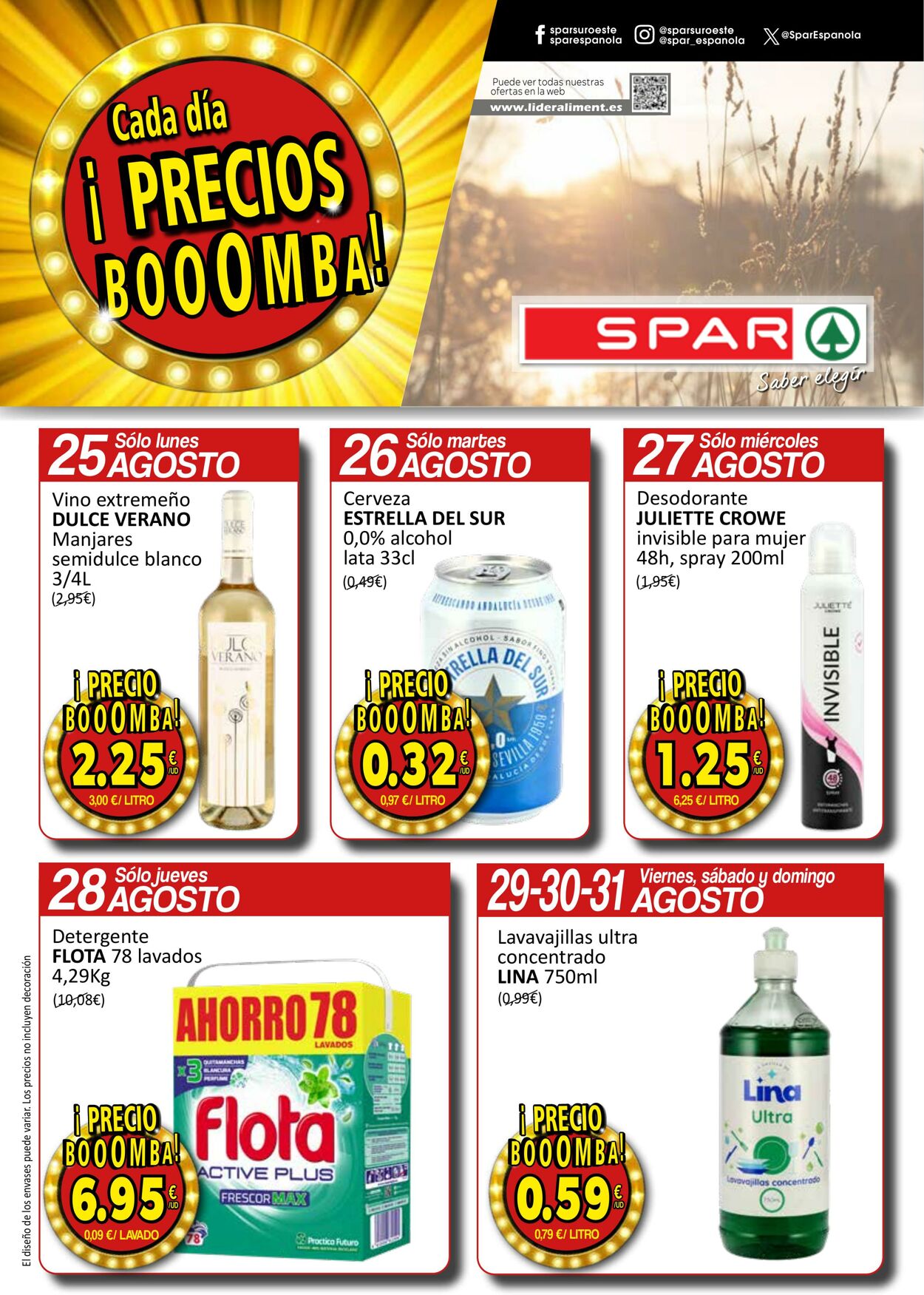 Folleto SPAR 25.08.2025 - 31.08.2025
