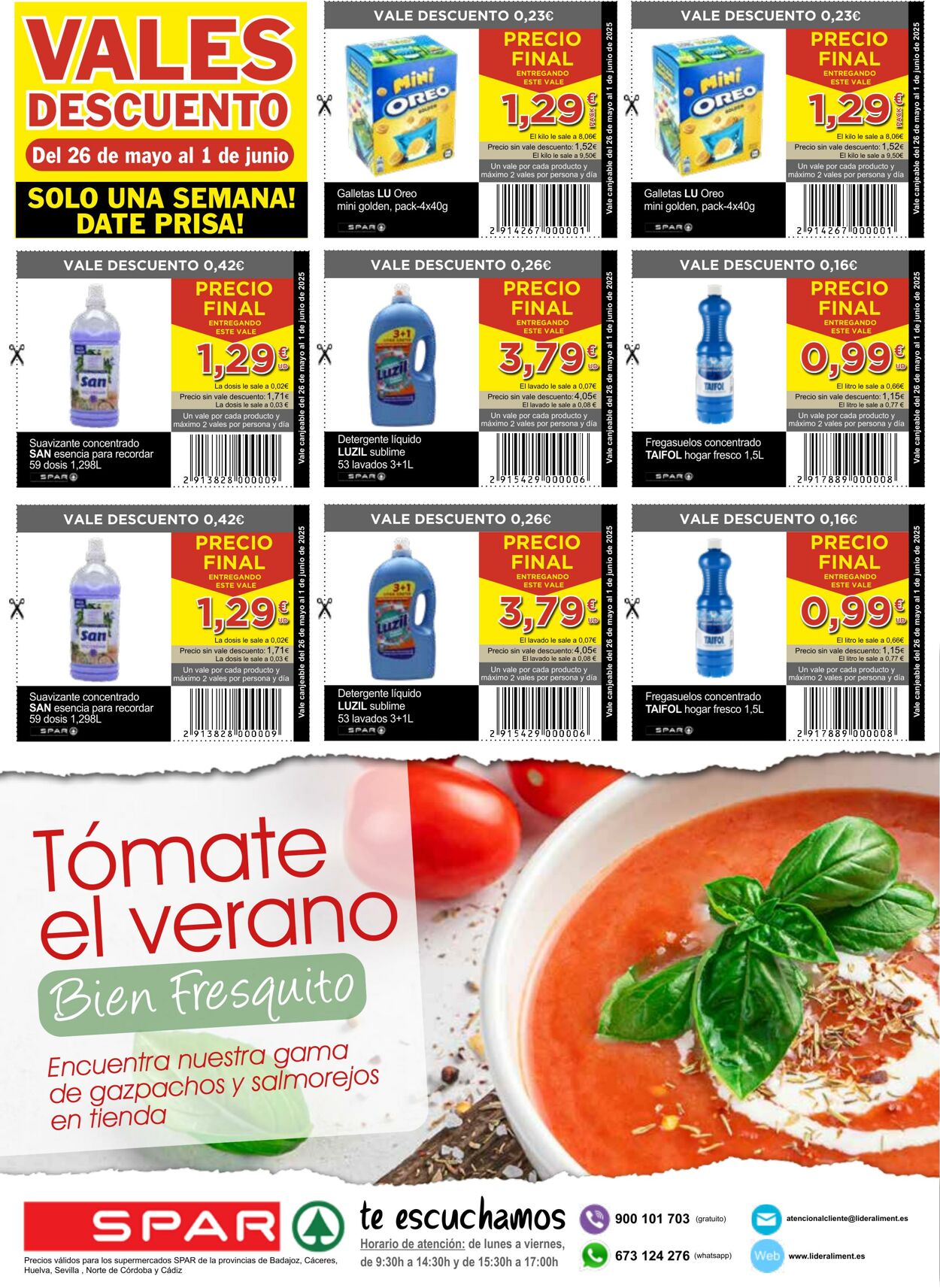 Folleto SPAR 26.05.2025 - 01.06.2025