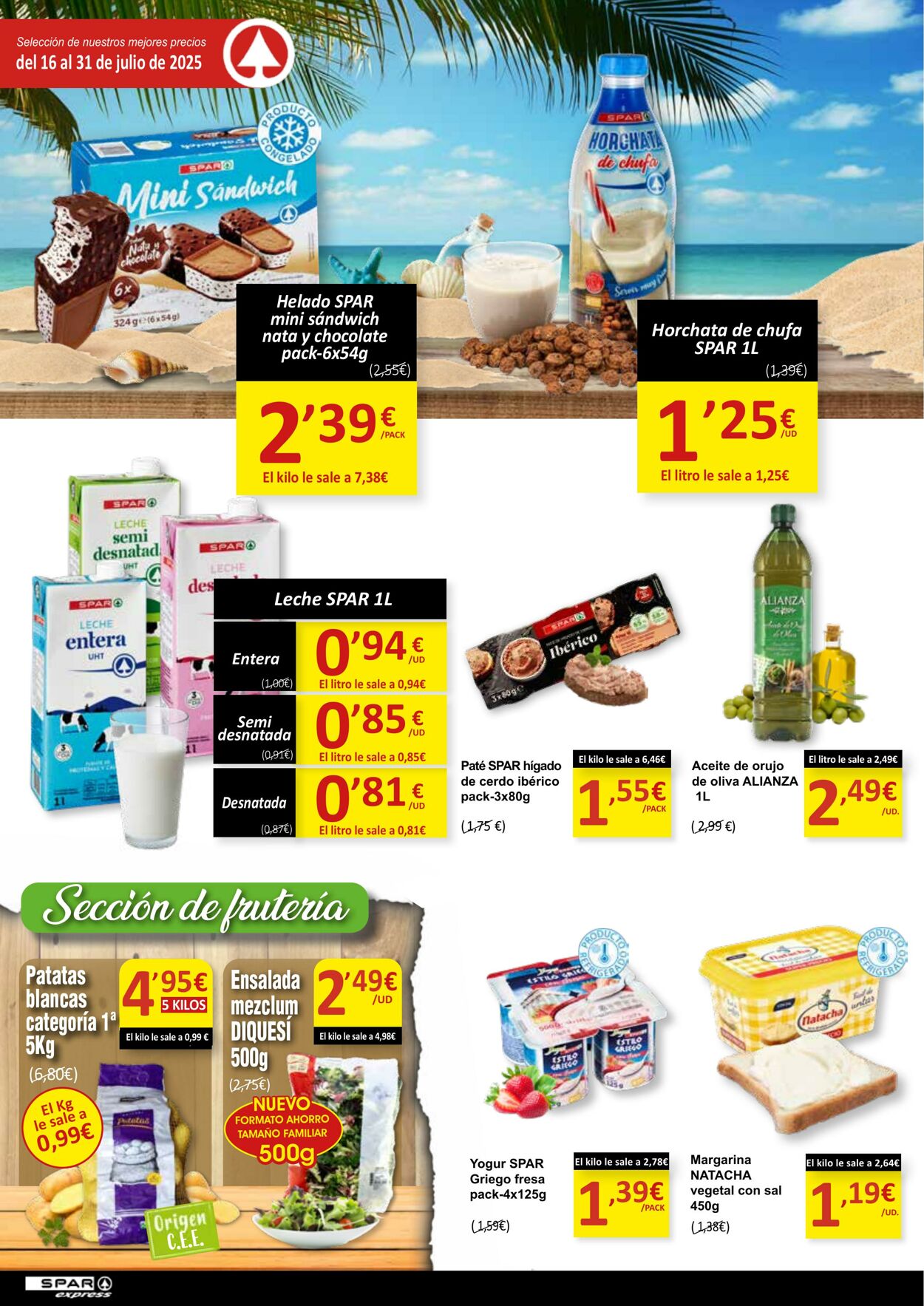 Folleto SPAR 16.07.2025 - 31.07.2025