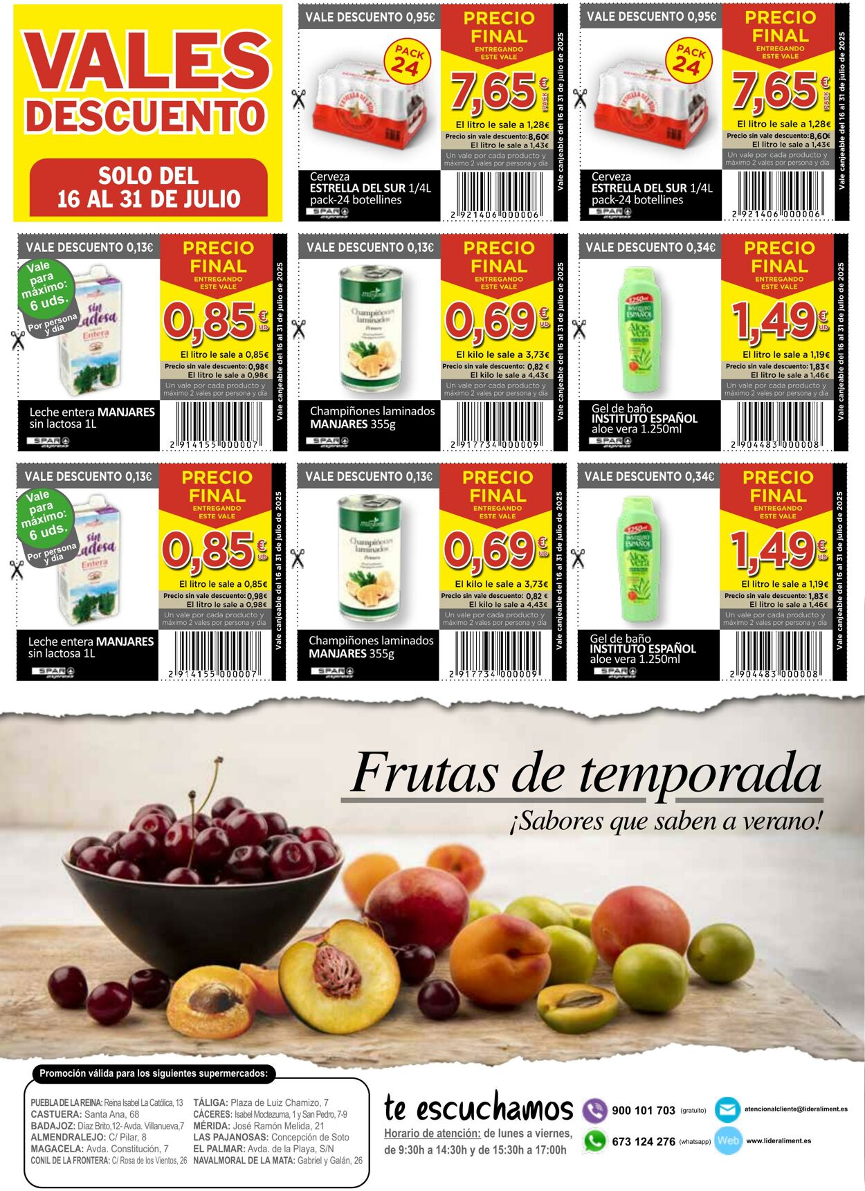 Folleto SPAR 16.07.2025 - 31.07.2025