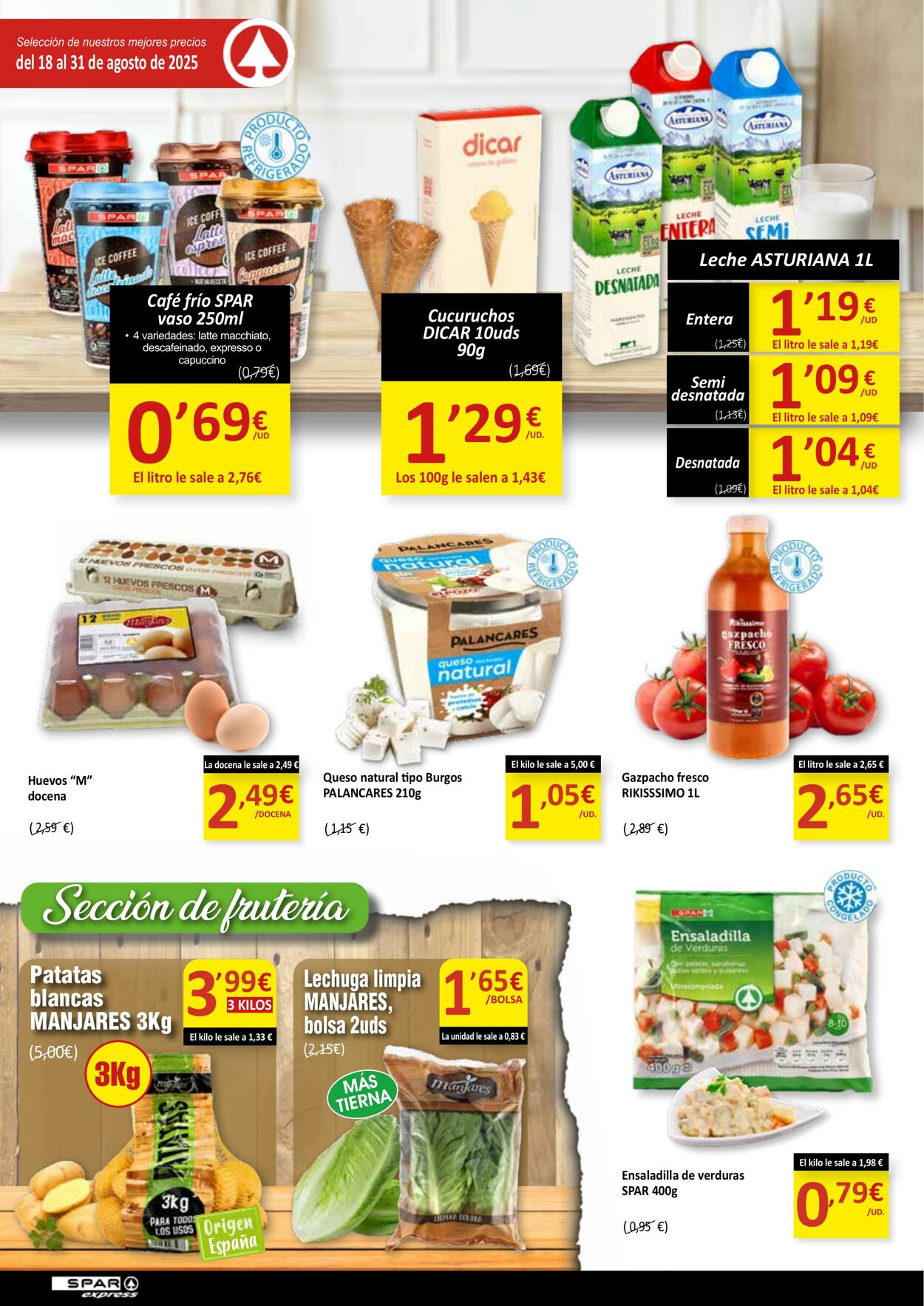 Folleto SPAR 18.08.2025 - 31.08.2025