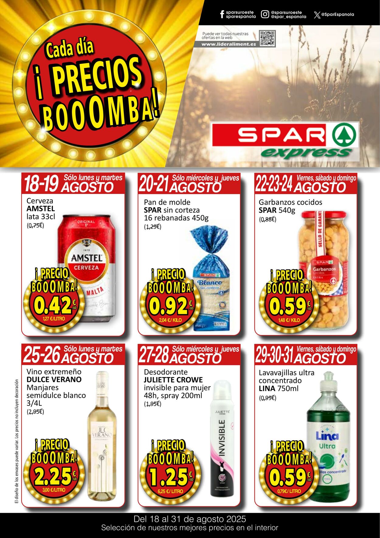 Folleto SPAR 18.08.2025 - 31.08.2025