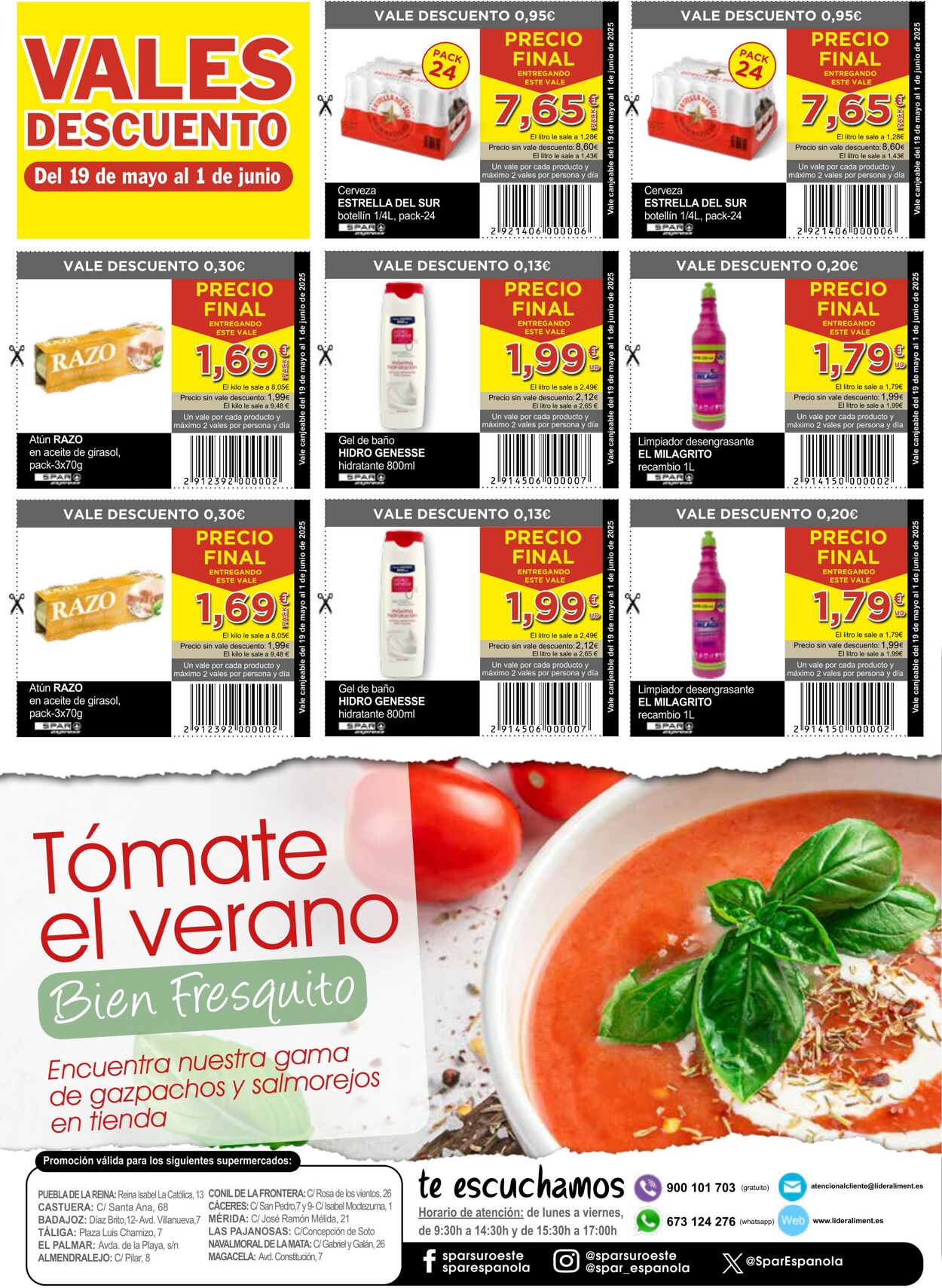 Folleto SPAR 19.05.2025 - 01.06.2025