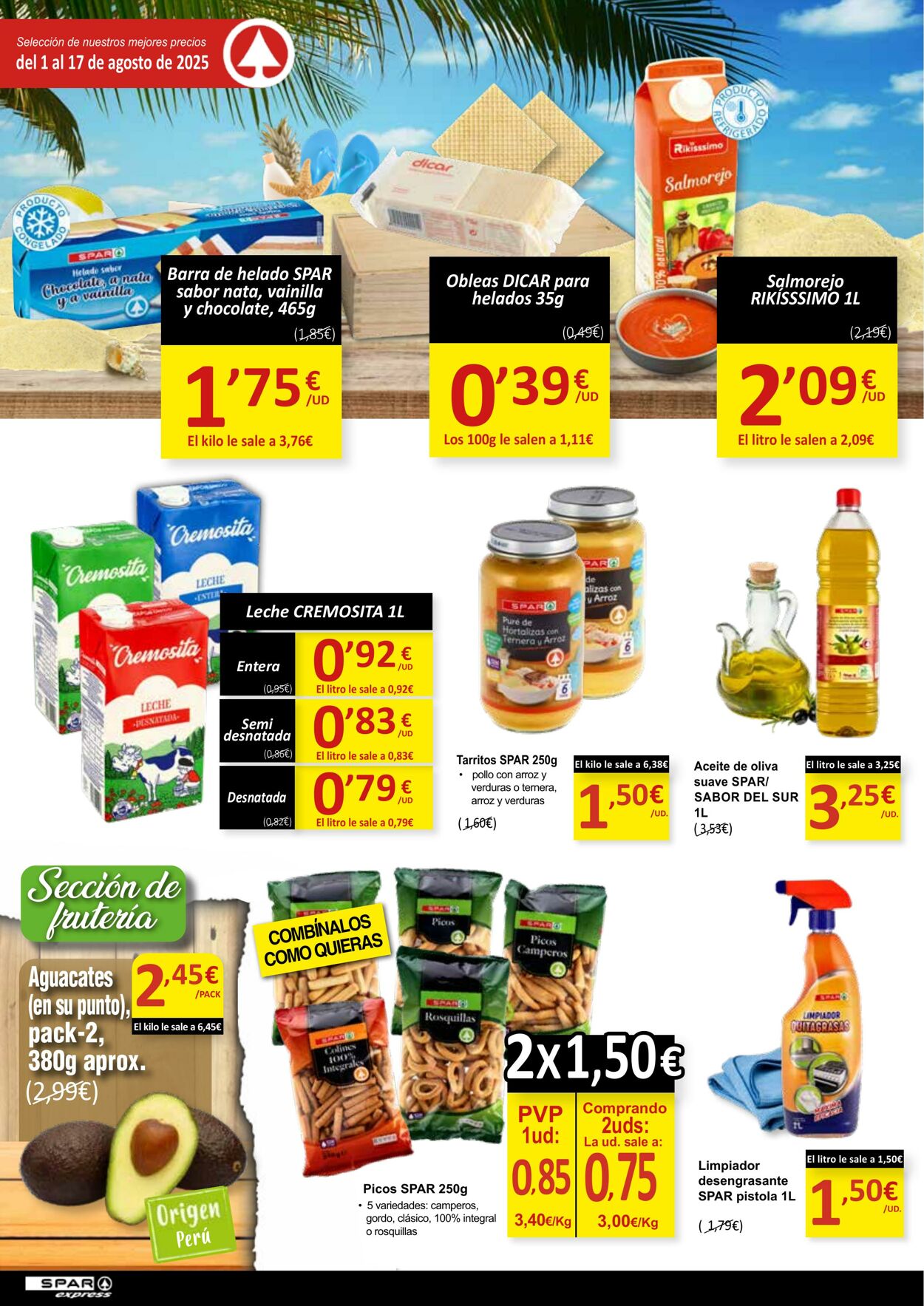 Folleto SPAR 01.08.2025 - 17.08.2025
