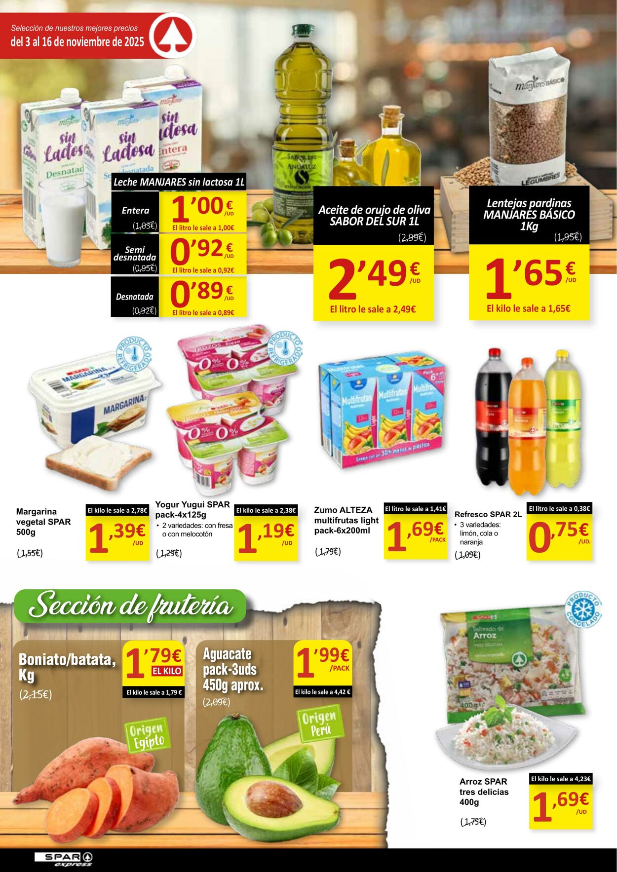 Folleto SPAR 03.11.2025 - 16.11.2025