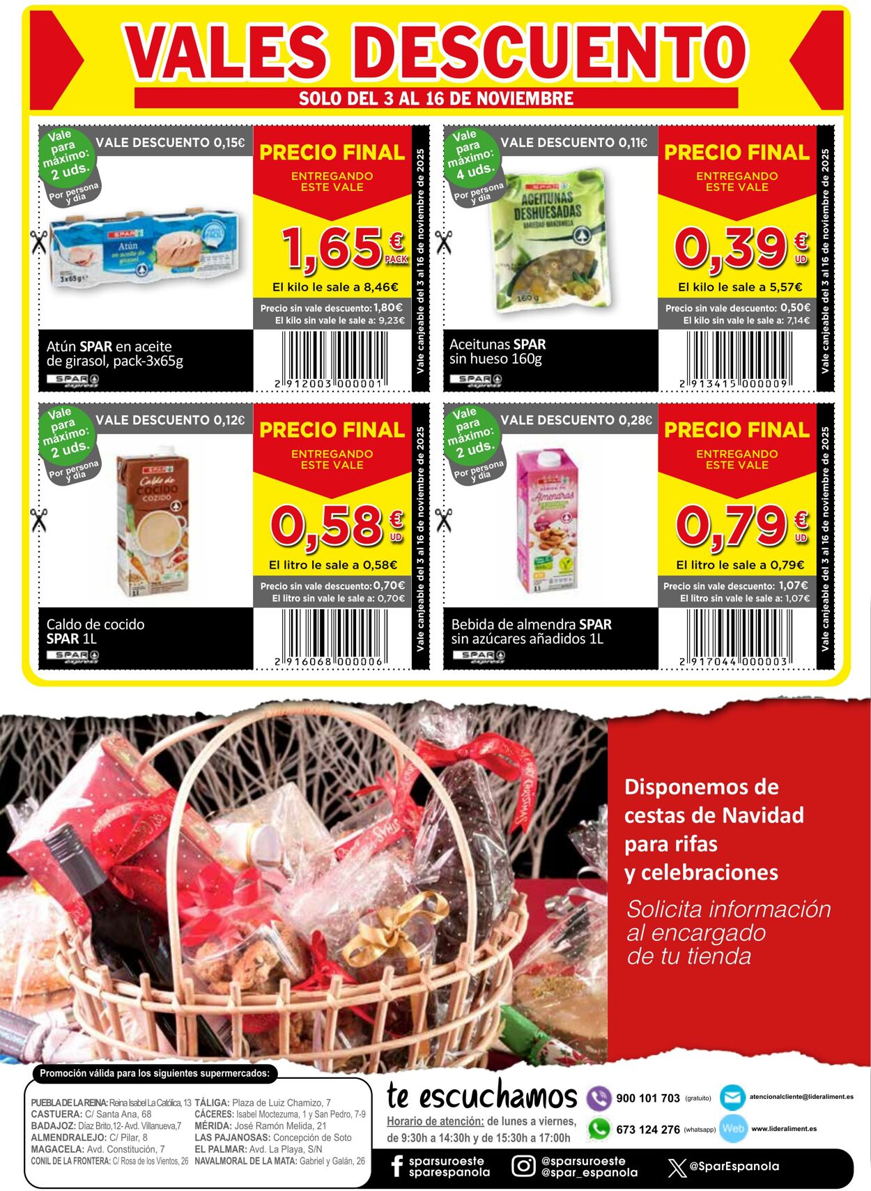 Folleto SPAR 03.11.2025 - 16.11.2025