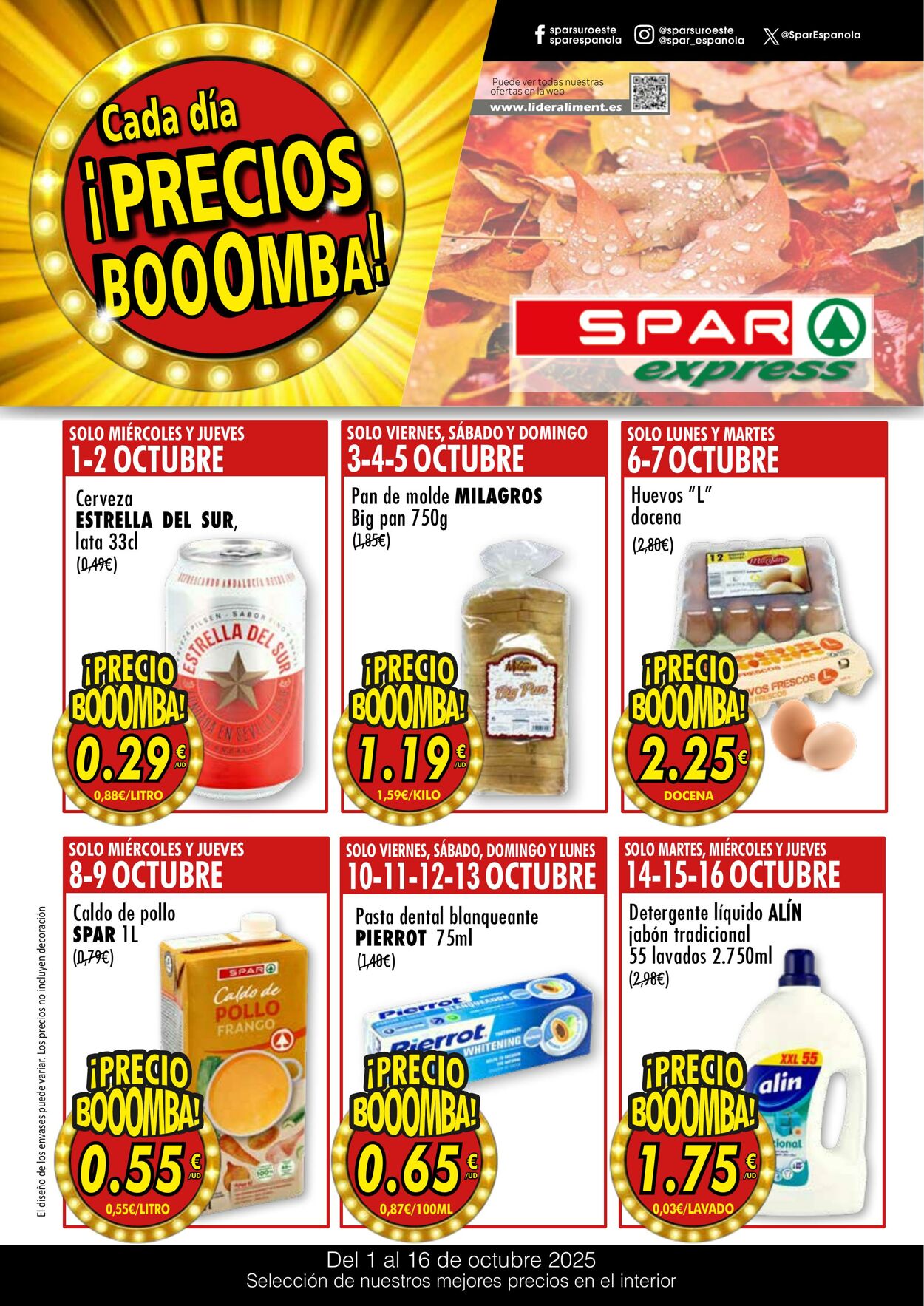 Folleto SPAR 01.10.2025 - 16.10.2025