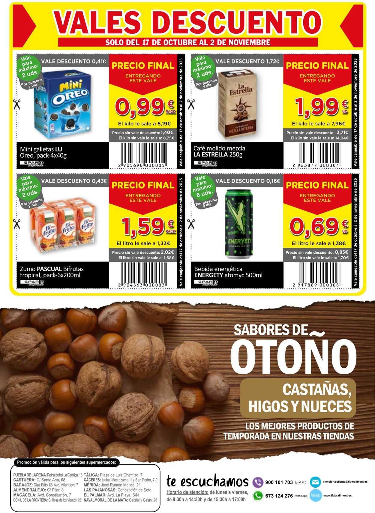 Folleto SPAR 17.10.2025 - 02.11.2025