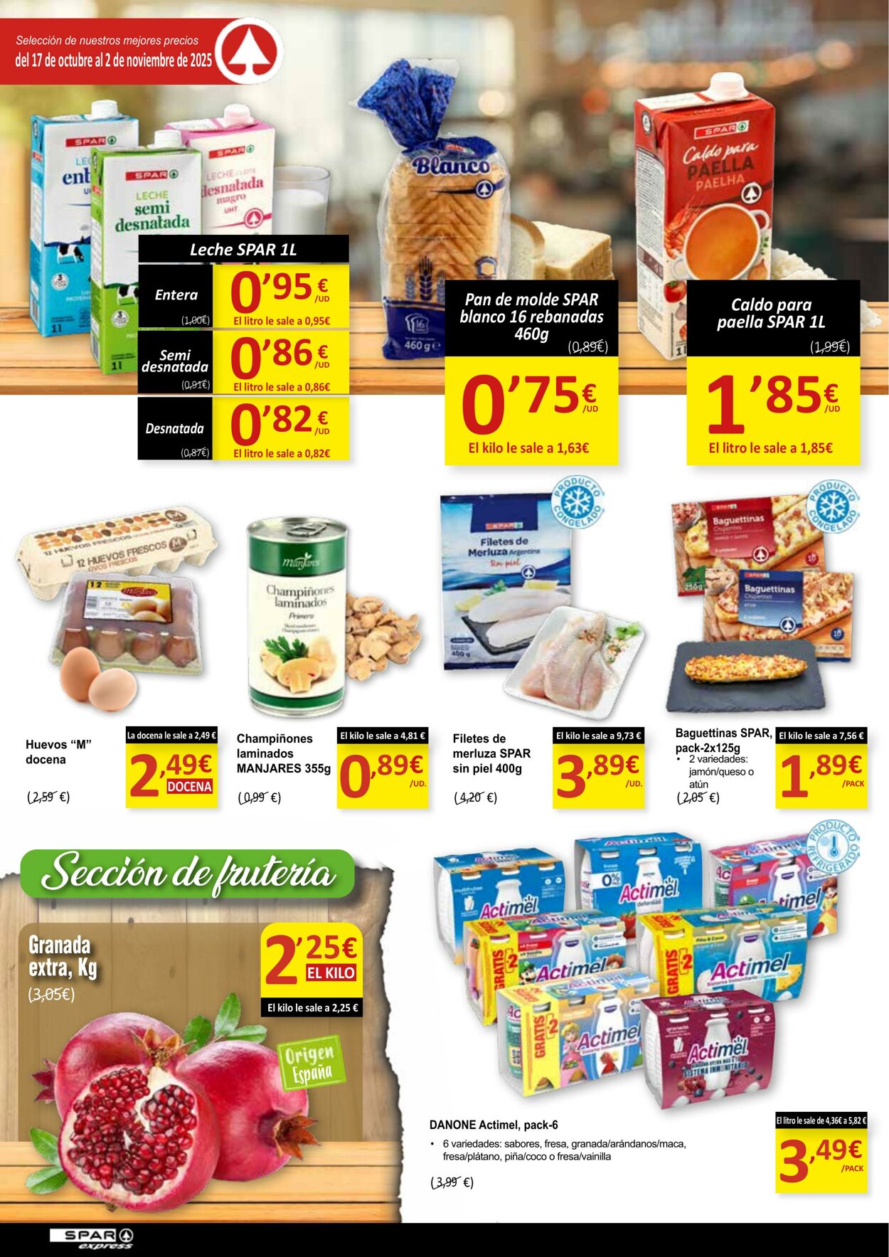 Folleto SPAR 17.10.2025 - 02.11.2025
