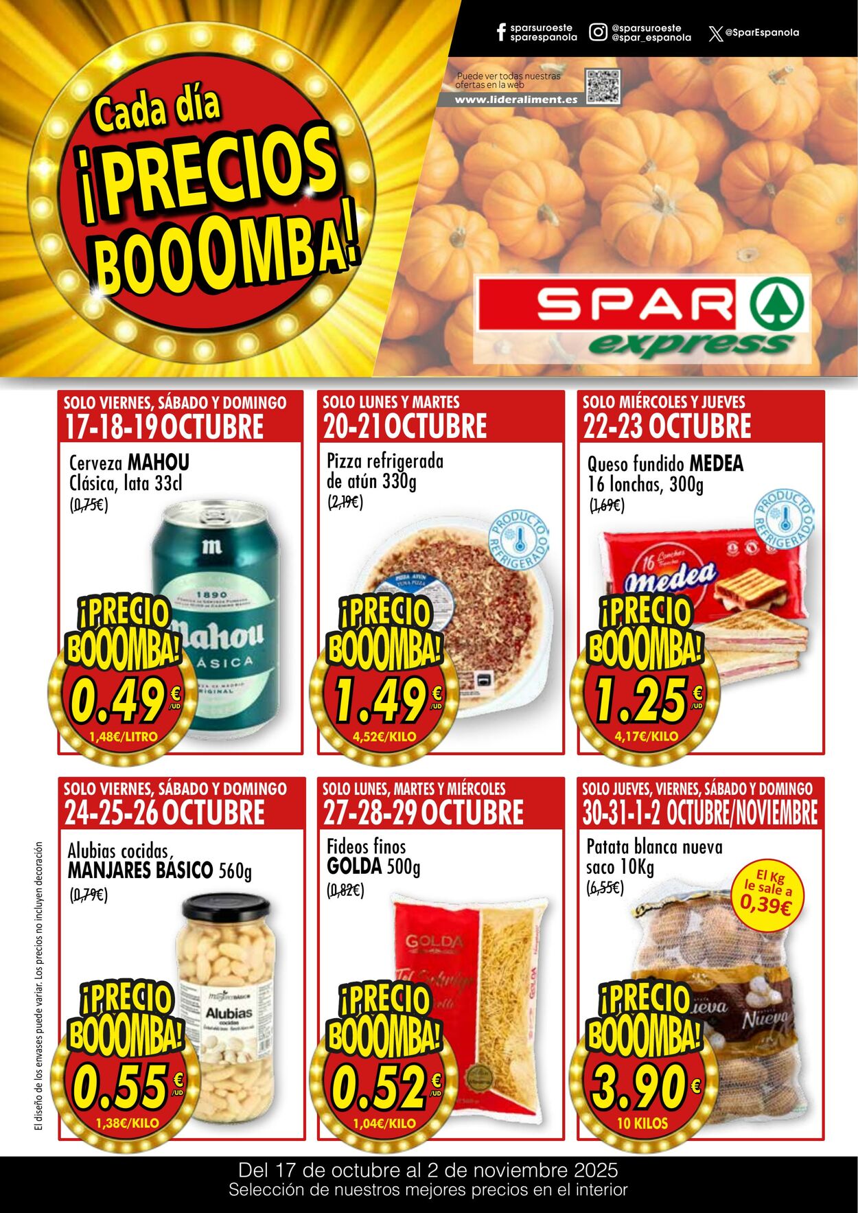 Folleto SPAR 17.10.2025 - 02.11.2025