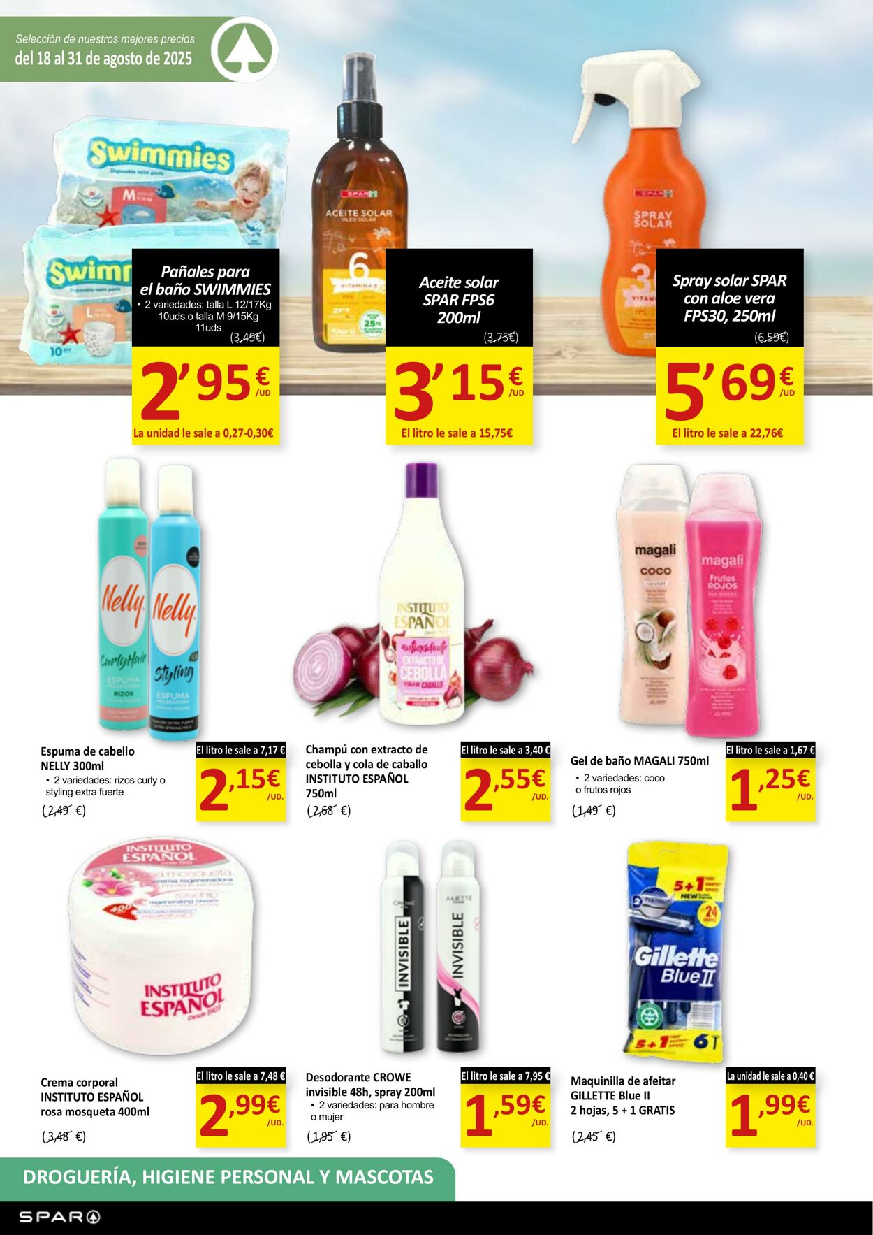 Folleto SPAR 18.08.2025 - 31.08.2025
