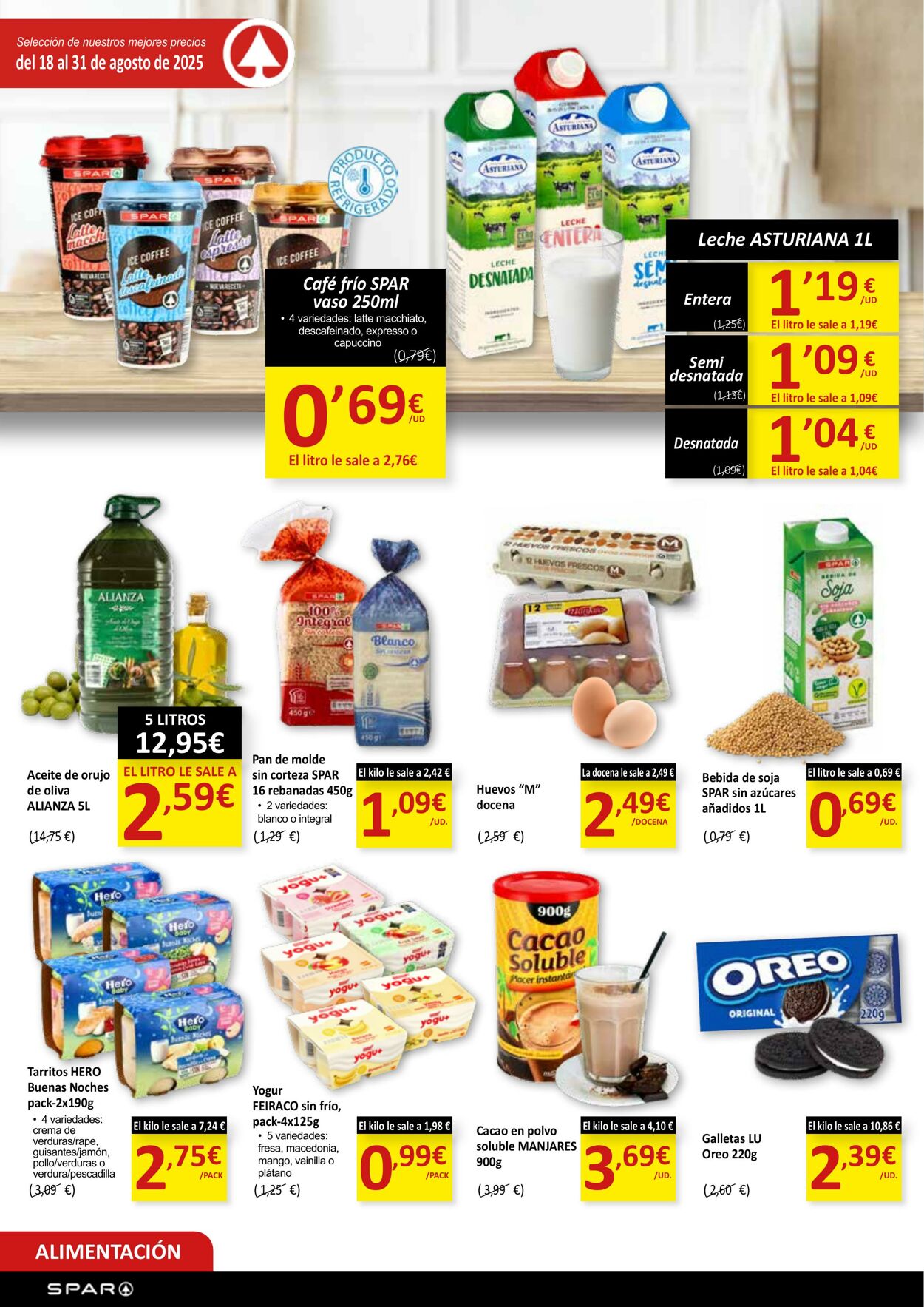Folleto SPAR 18.08.2025 - 31.08.2025