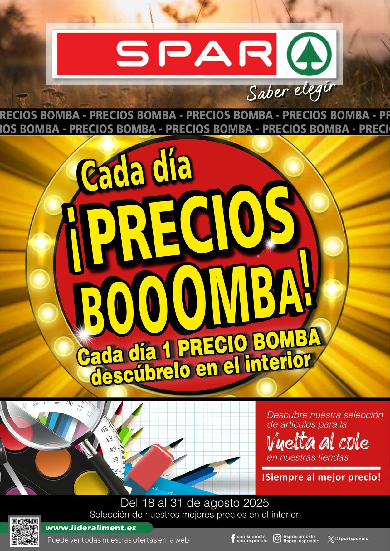 Folleto SPAR 18.08.2025 - 31.08.2025