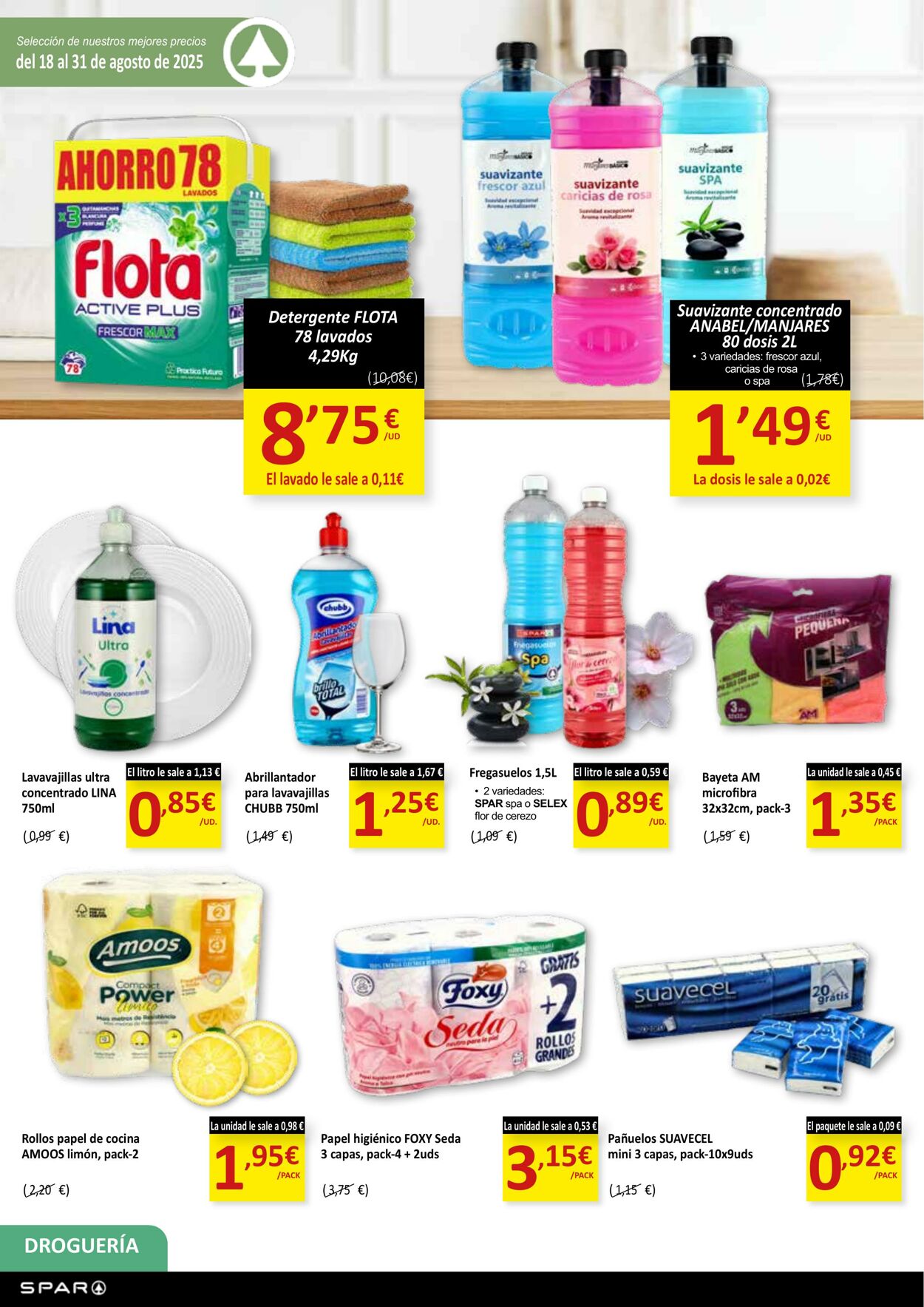 Folleto SPAR 18.08.2025 - 31.08.2025