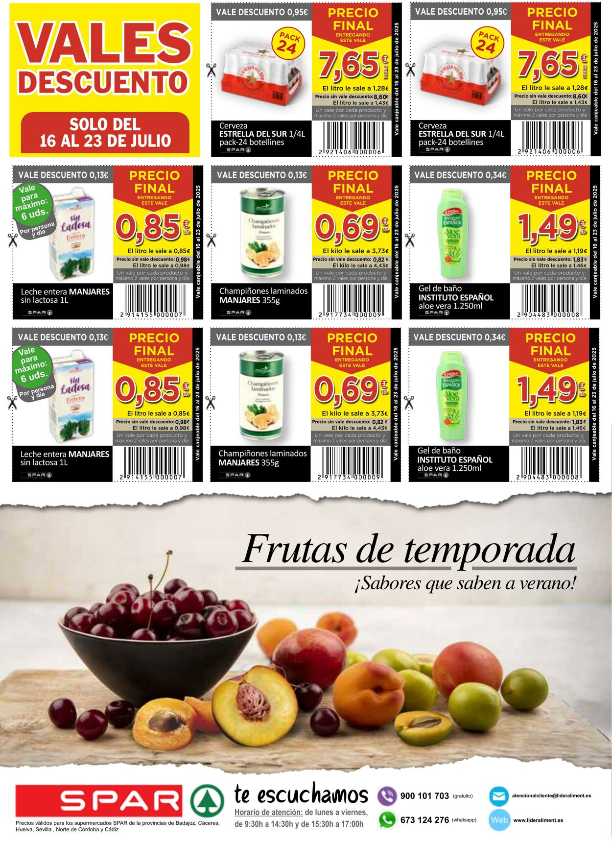 Folleto SPAR 16.07.2025 - 31.07.2025