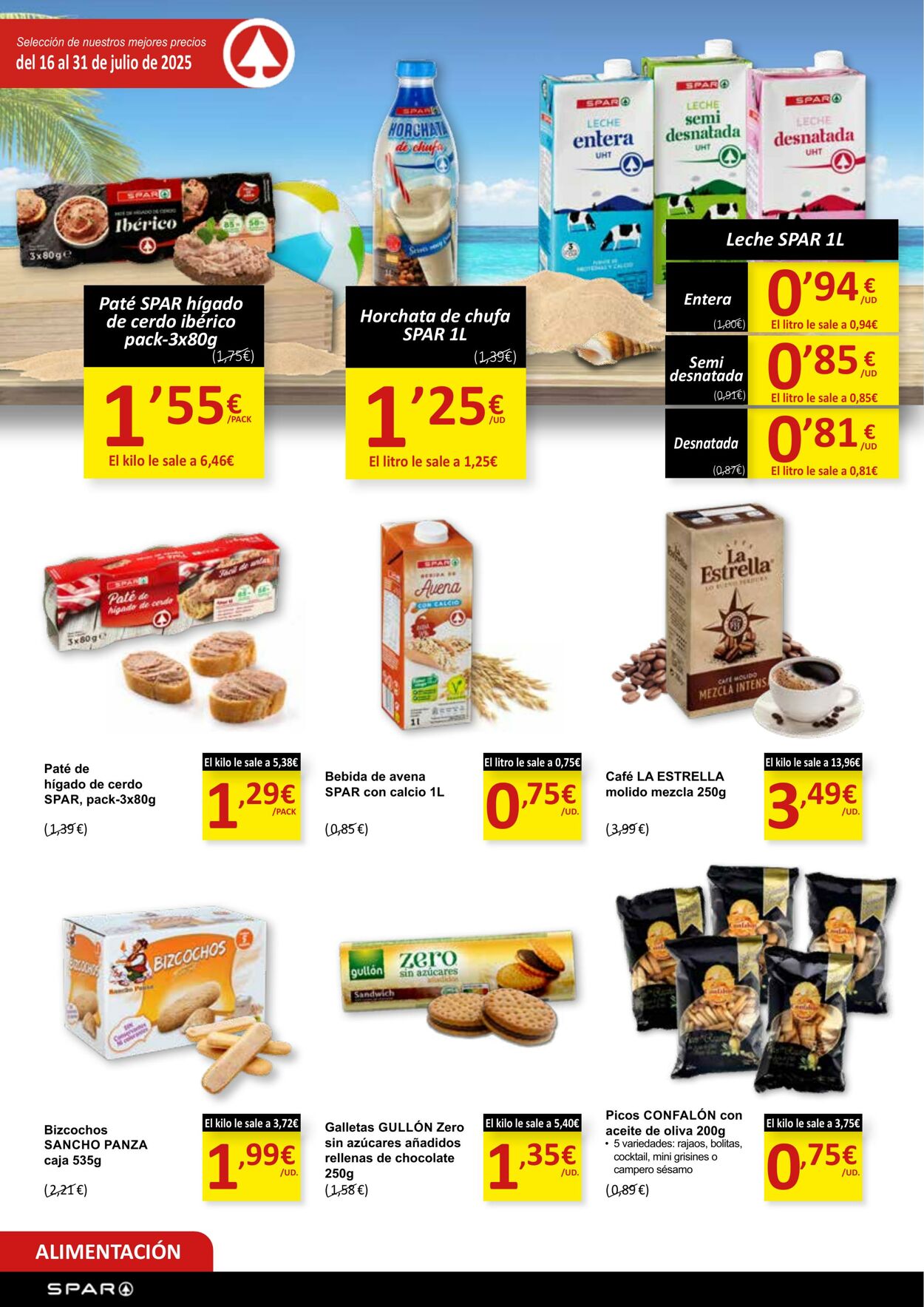 Folleto SPAR 16.07.2025 - 31.07.2025