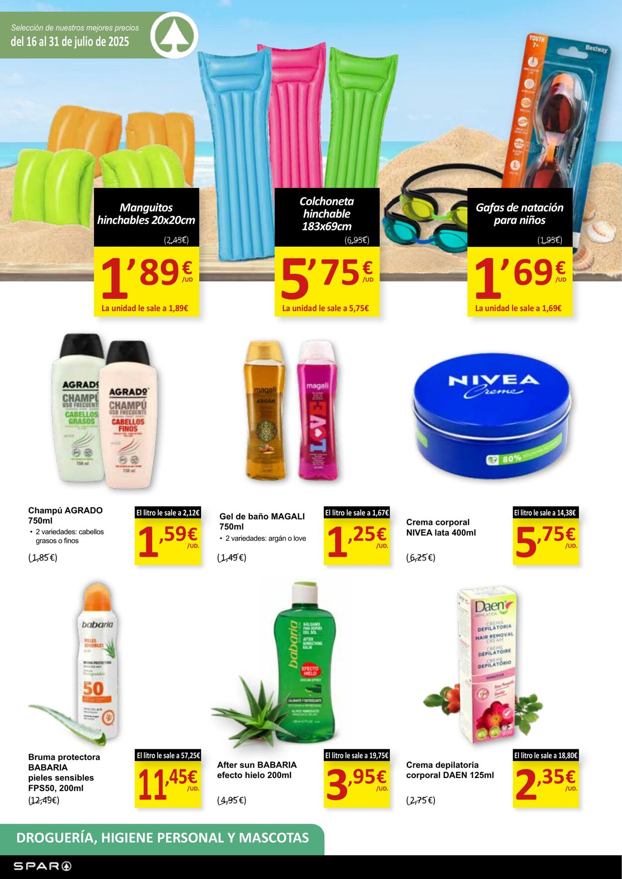 Folleto SPAR 16.07.2025 - 31.07.2025