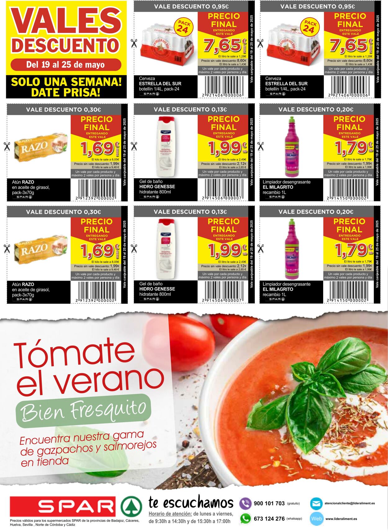 Folleto SPAR 19.05.2025 - 01.06.2025