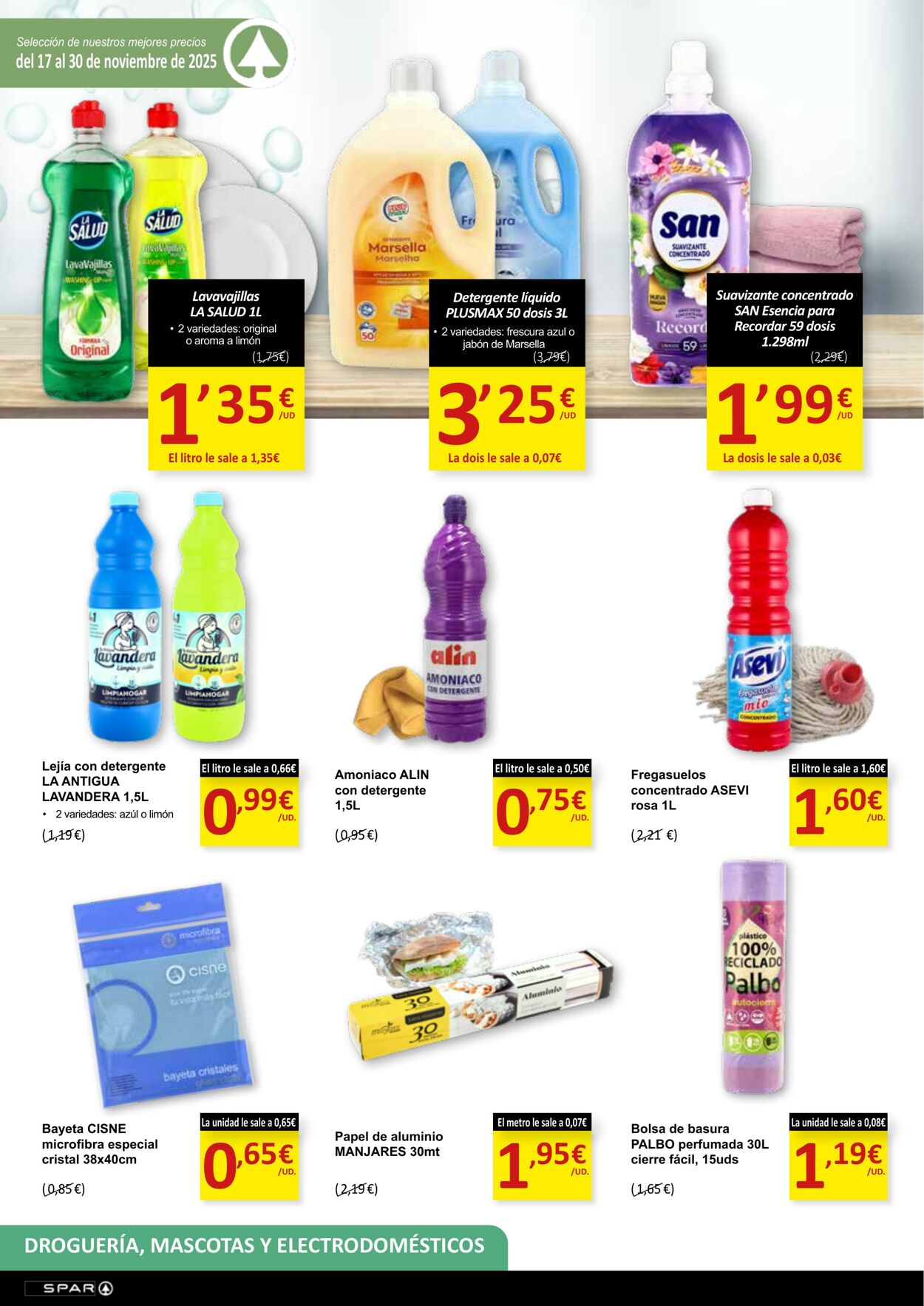 Folleto SPAR 17.11.2025 - 30.11.2025