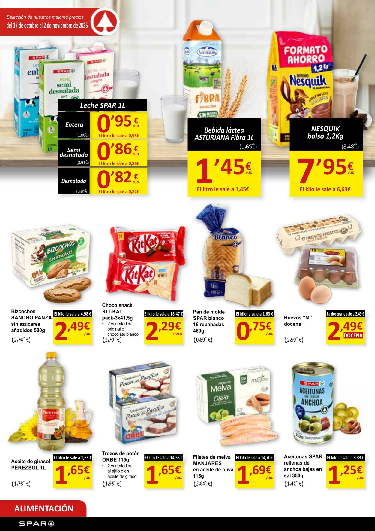 Folleto SPAR 17.10.2025 - 02.11.2025