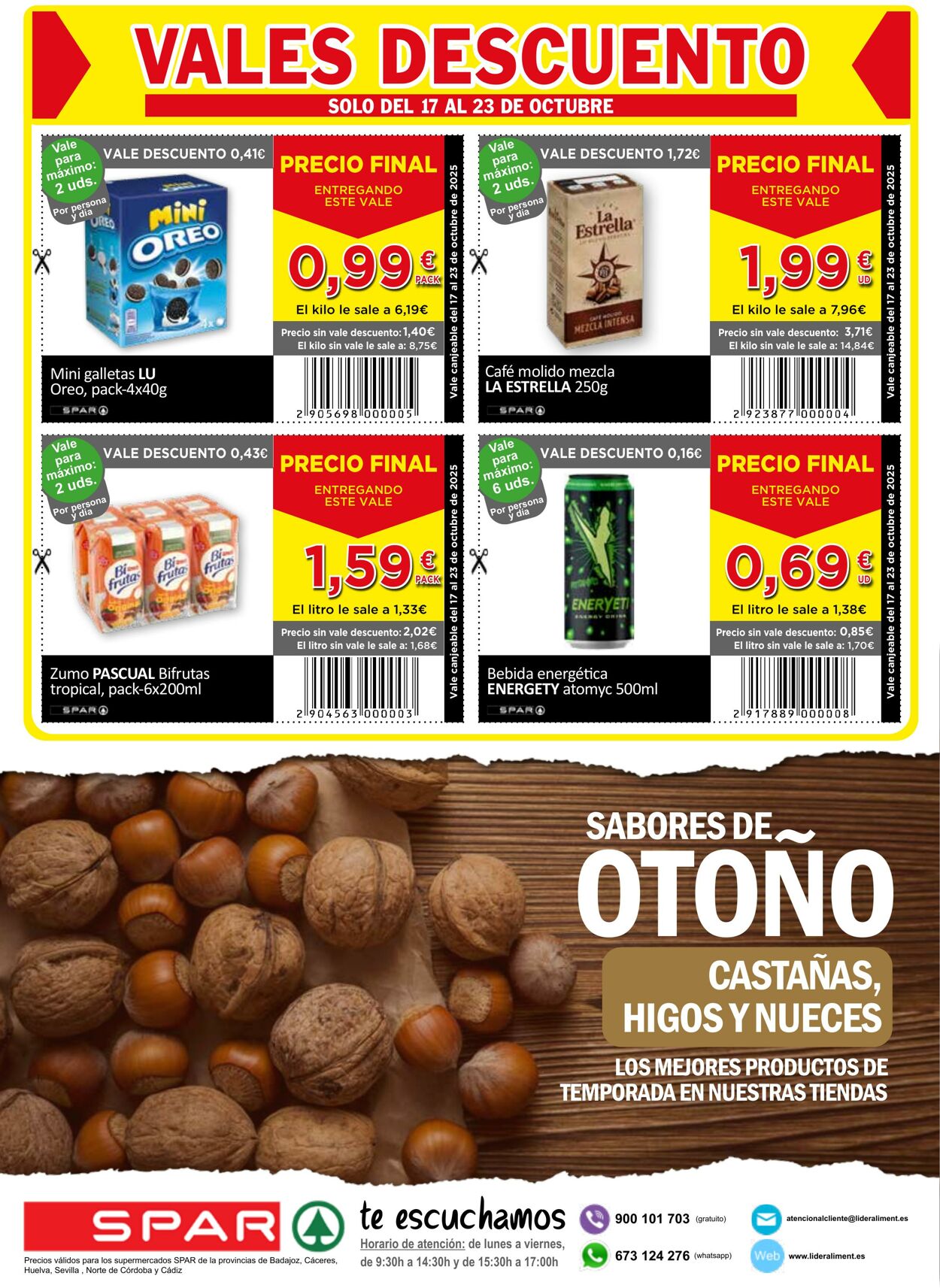 Folleto SPAR 17.10.2025 - 02.11.2025