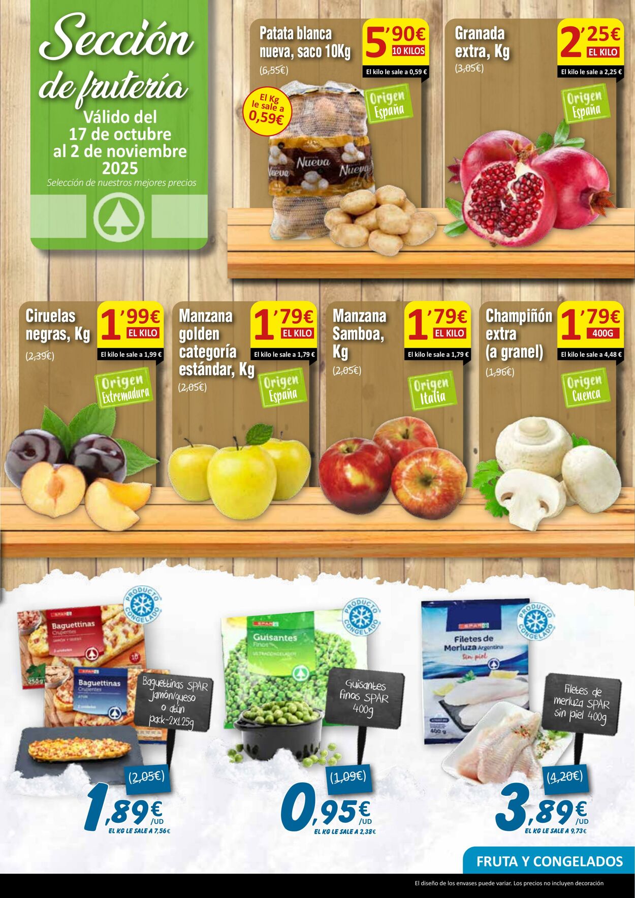 Folleto SPAR 17.10.2025 - 02.11.2025