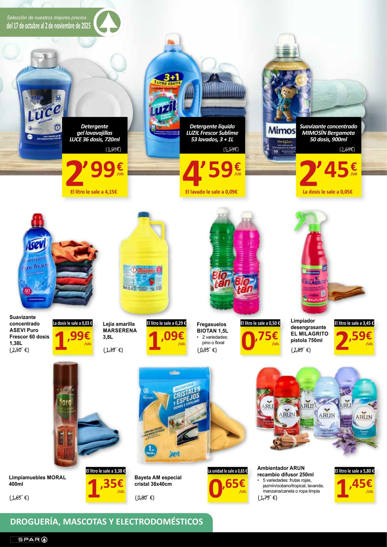 Folleto SPAR 17.10.2025 - 02.11.2025