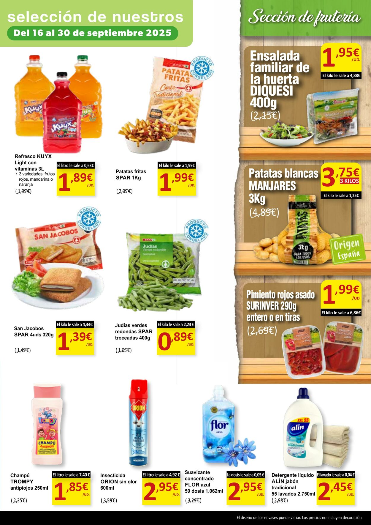 Folleto SPAR 16.09.2025 - 30.09.2025