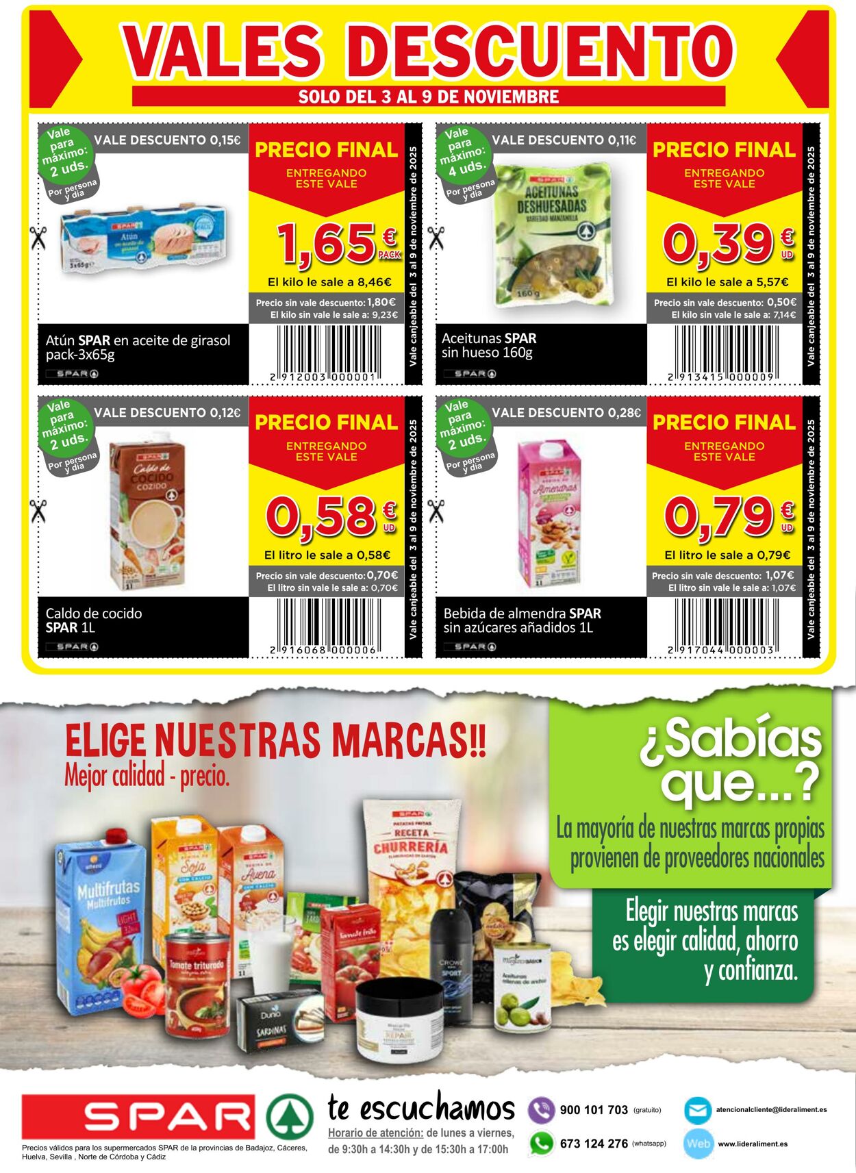 Folleto SPAR 03.11.2025 - 16.11.2025