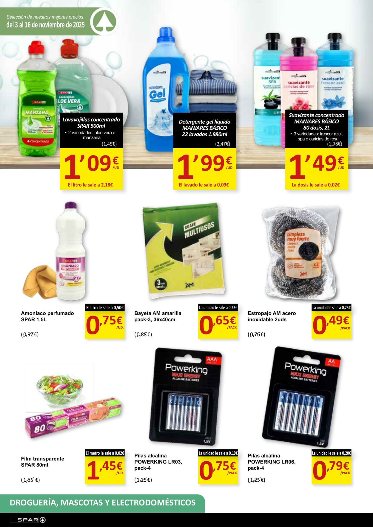 Folleto SPAR 03.11.2025 - 16.11.2025