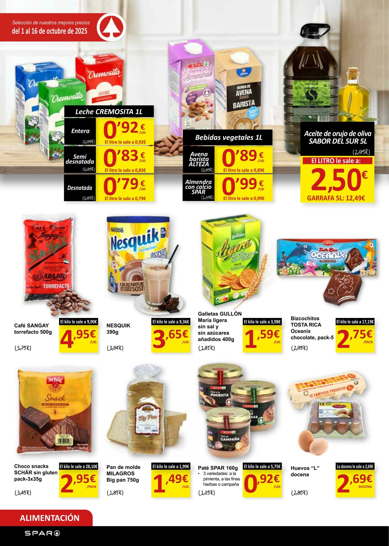 Folleto SPAR 01.10.2025 - 16.10.2025