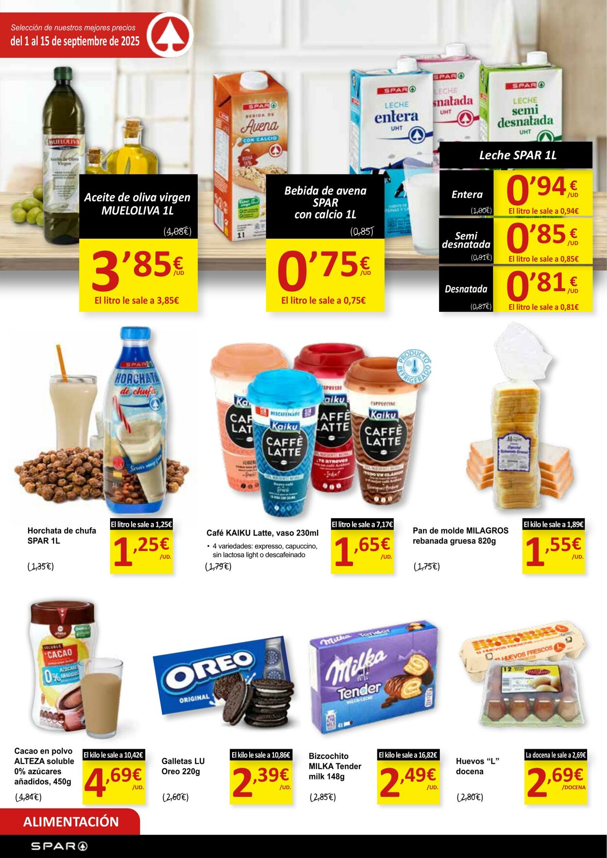 Folleto SPAR 01.09.2025 - 15.09.2025