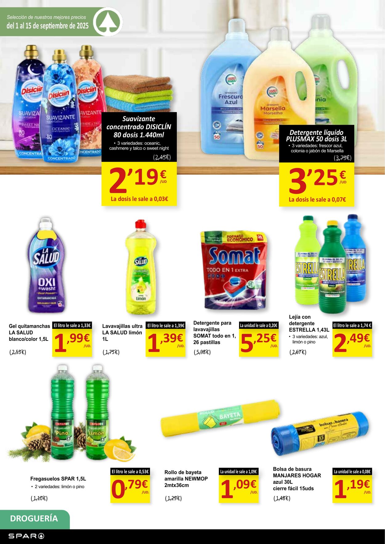 Folleto SPAR 01.09.2025 - 15.09.2025