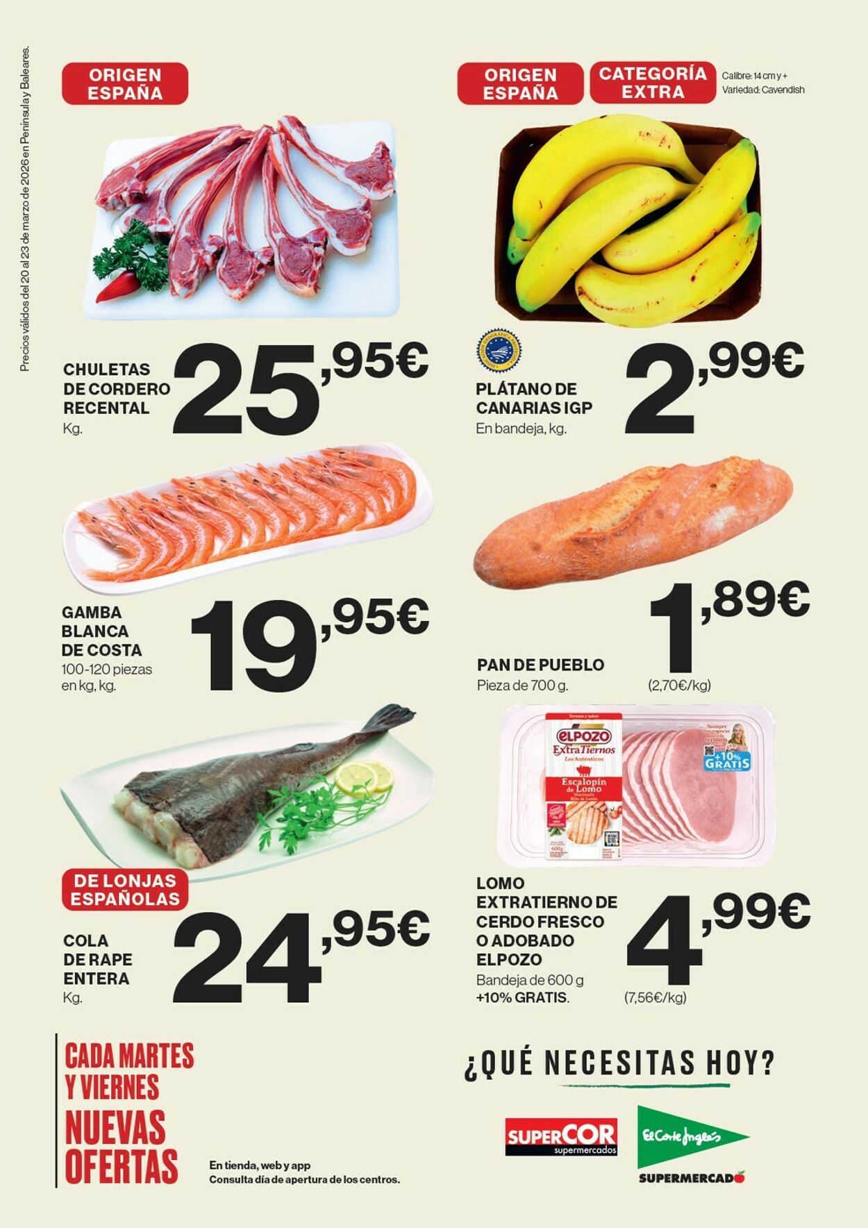 Folleto Supercor 20.03.2026 - 28.03.2026
