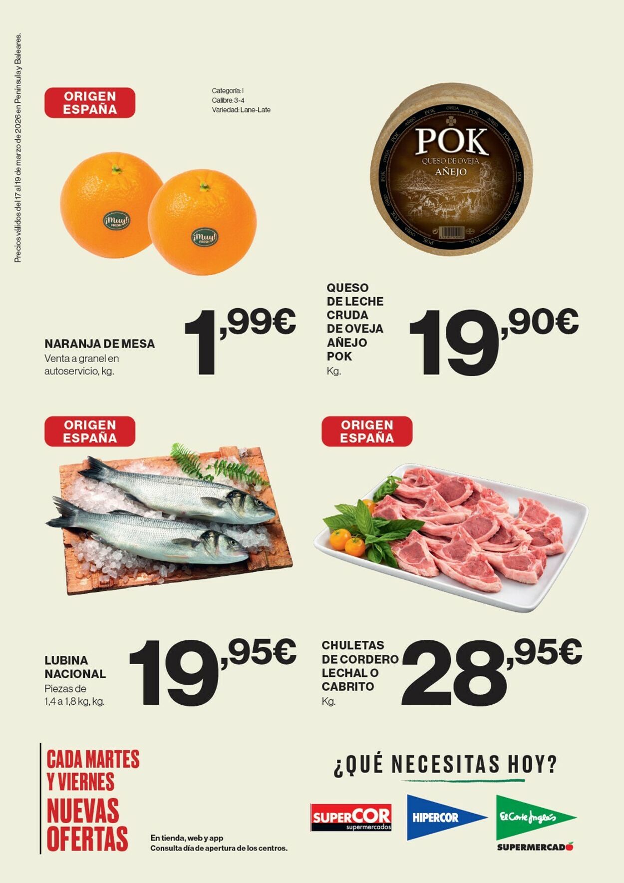 Folleto Supercor 17.03.2026 - 25.03.2026