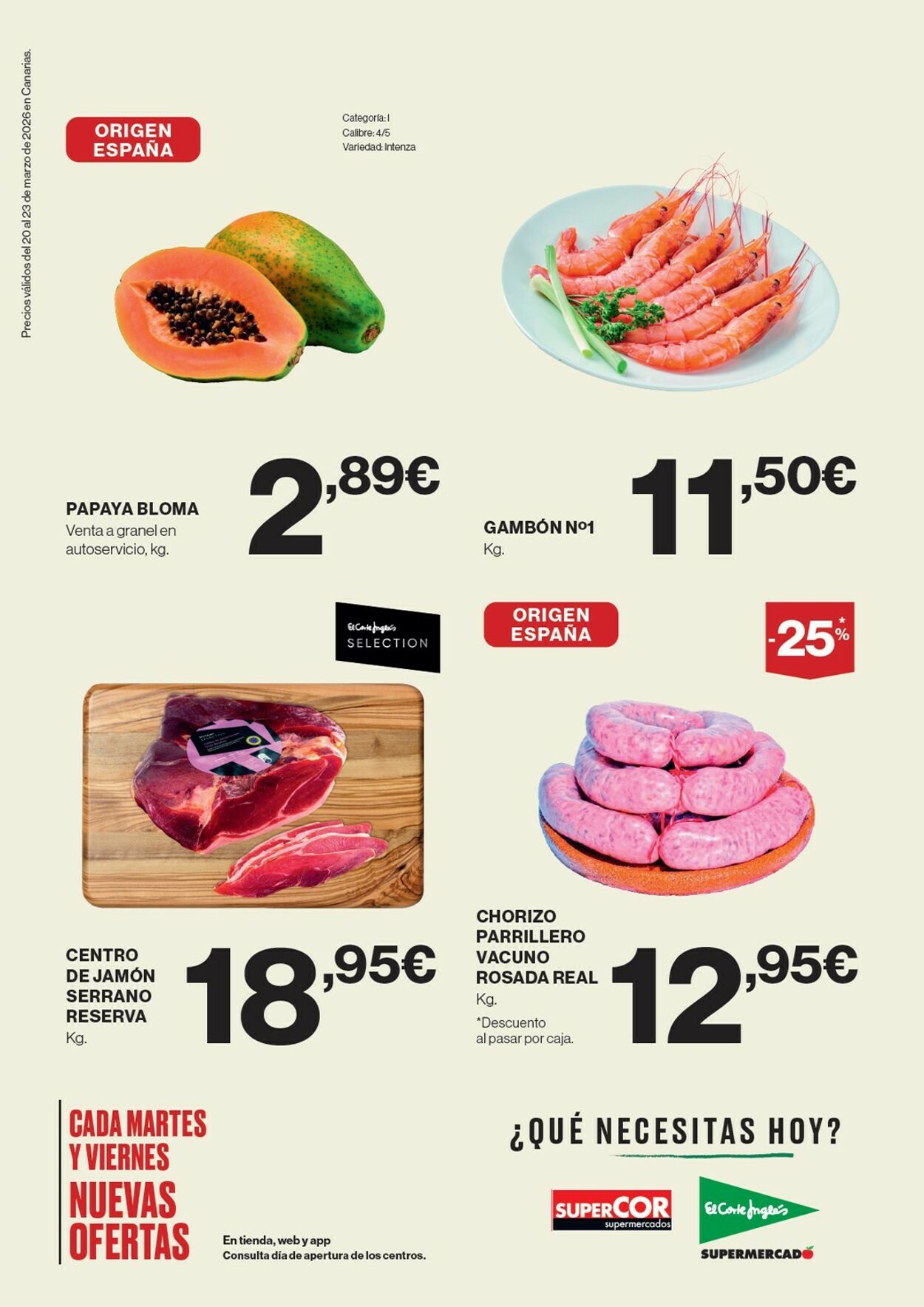 Folleto Supercor 20.03.2026 - 28.03.2026