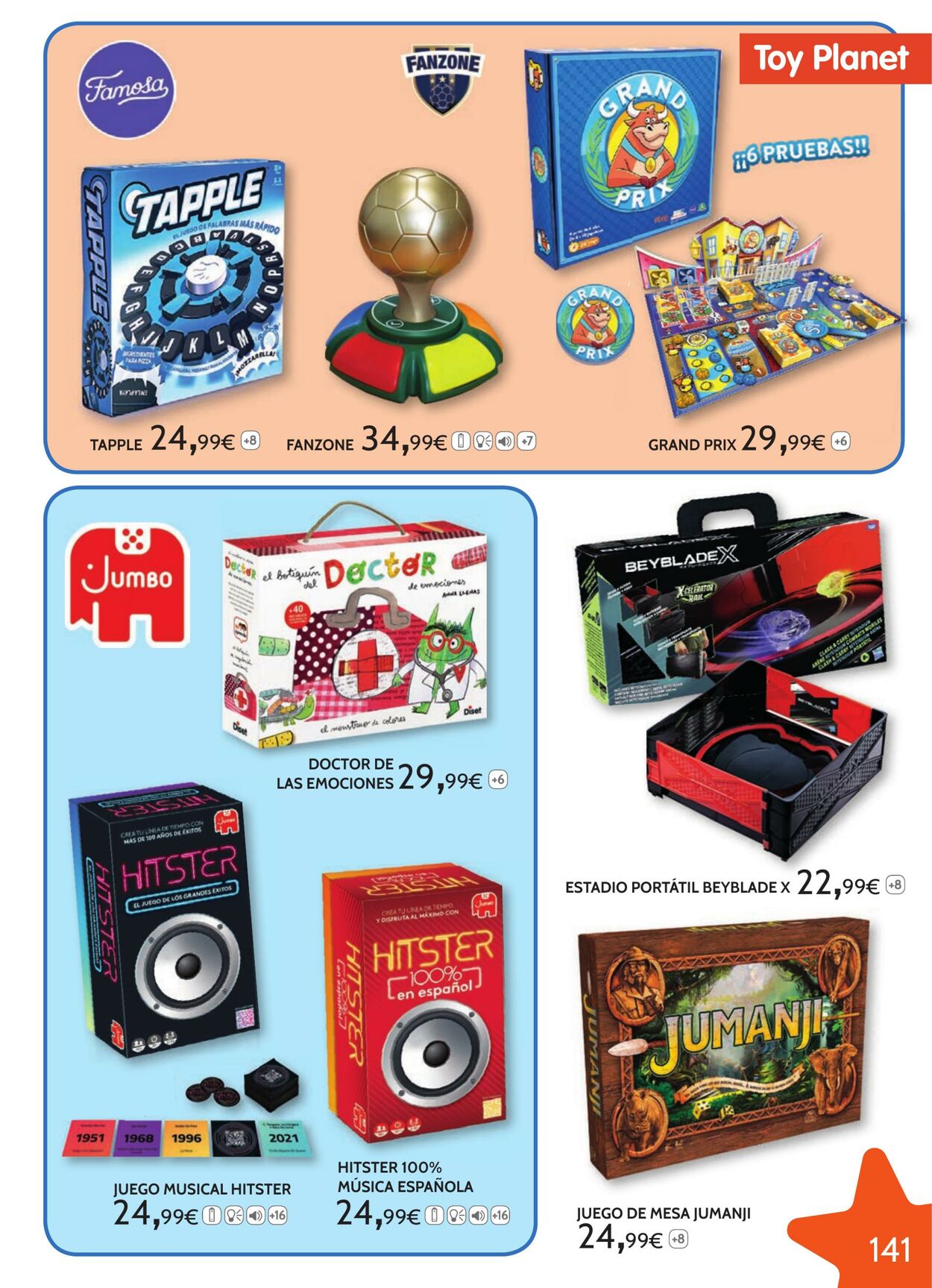 Folleto Toy Planet 13.07.2025 - 31.07.2025